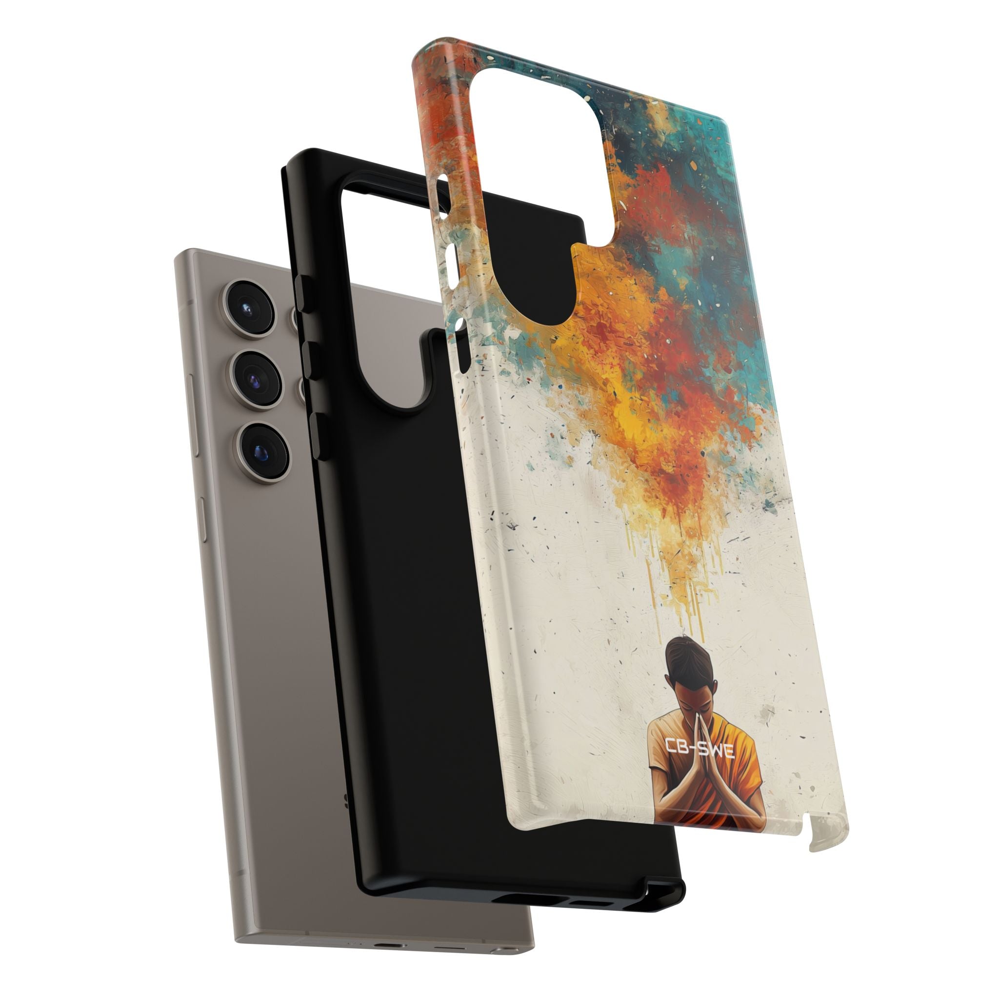 Monk Embracing Enlightenment - Samsung Case