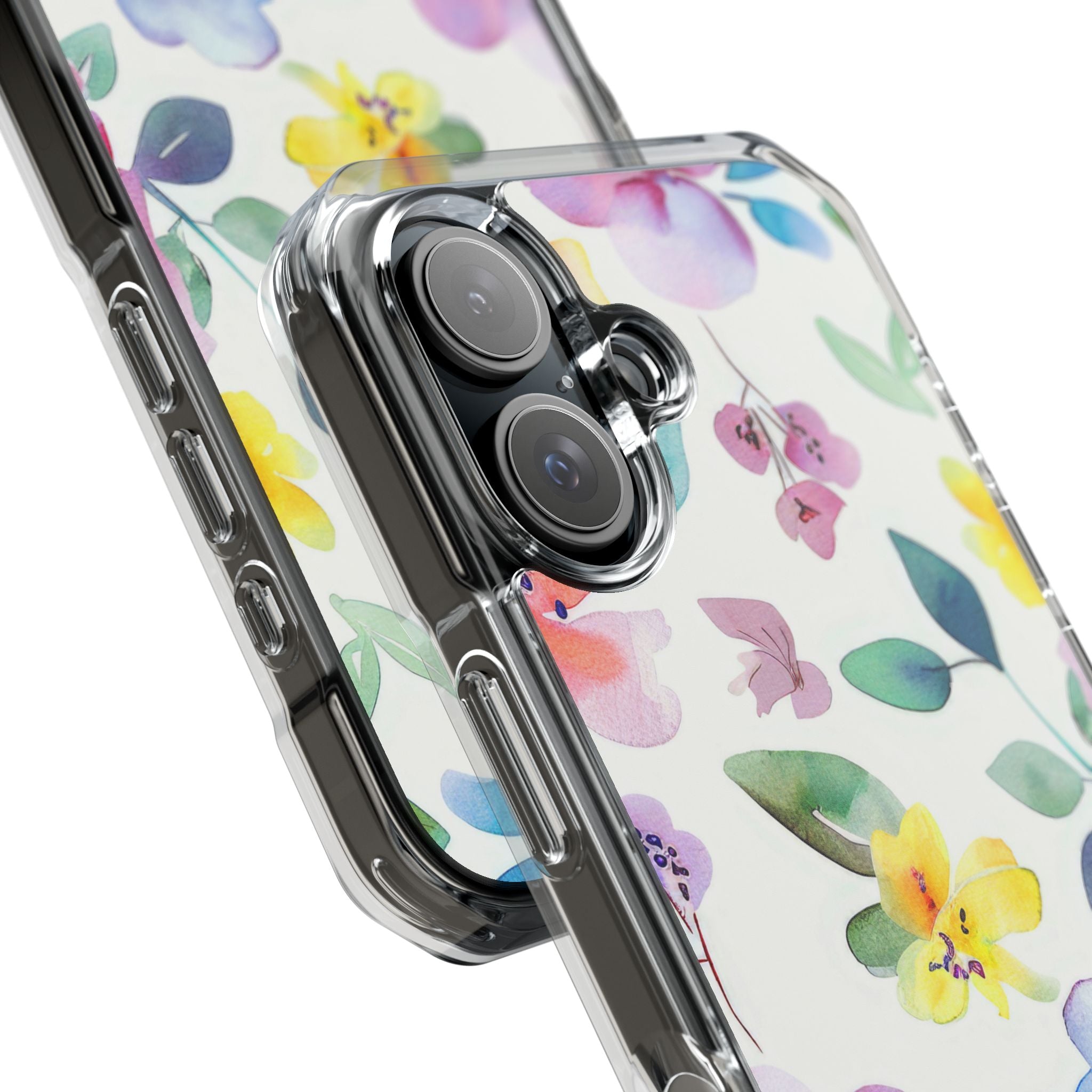 Whimsical Watercolor Florals iPhone Case - Impact