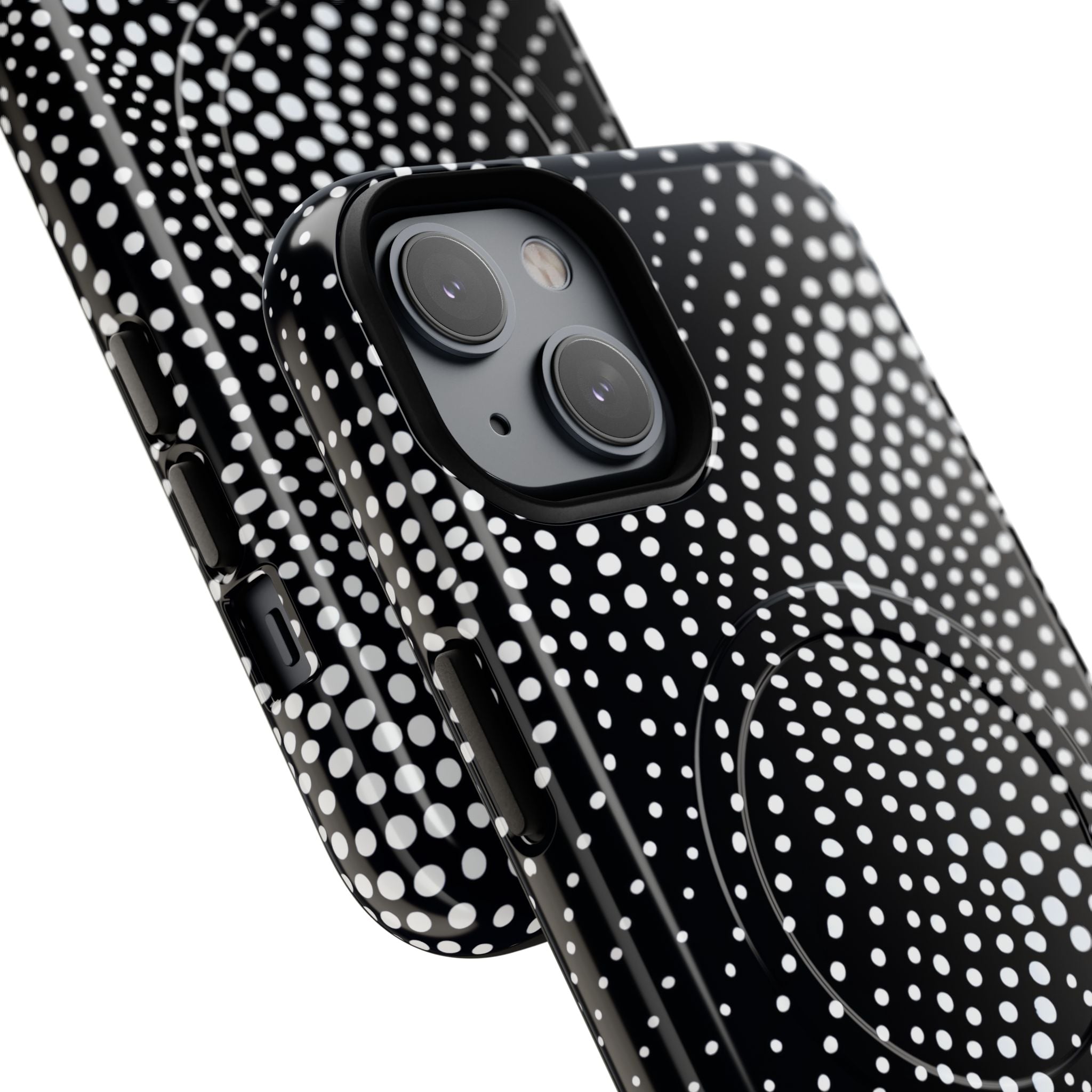 Waves of Dots iPhone 14 - Tough+