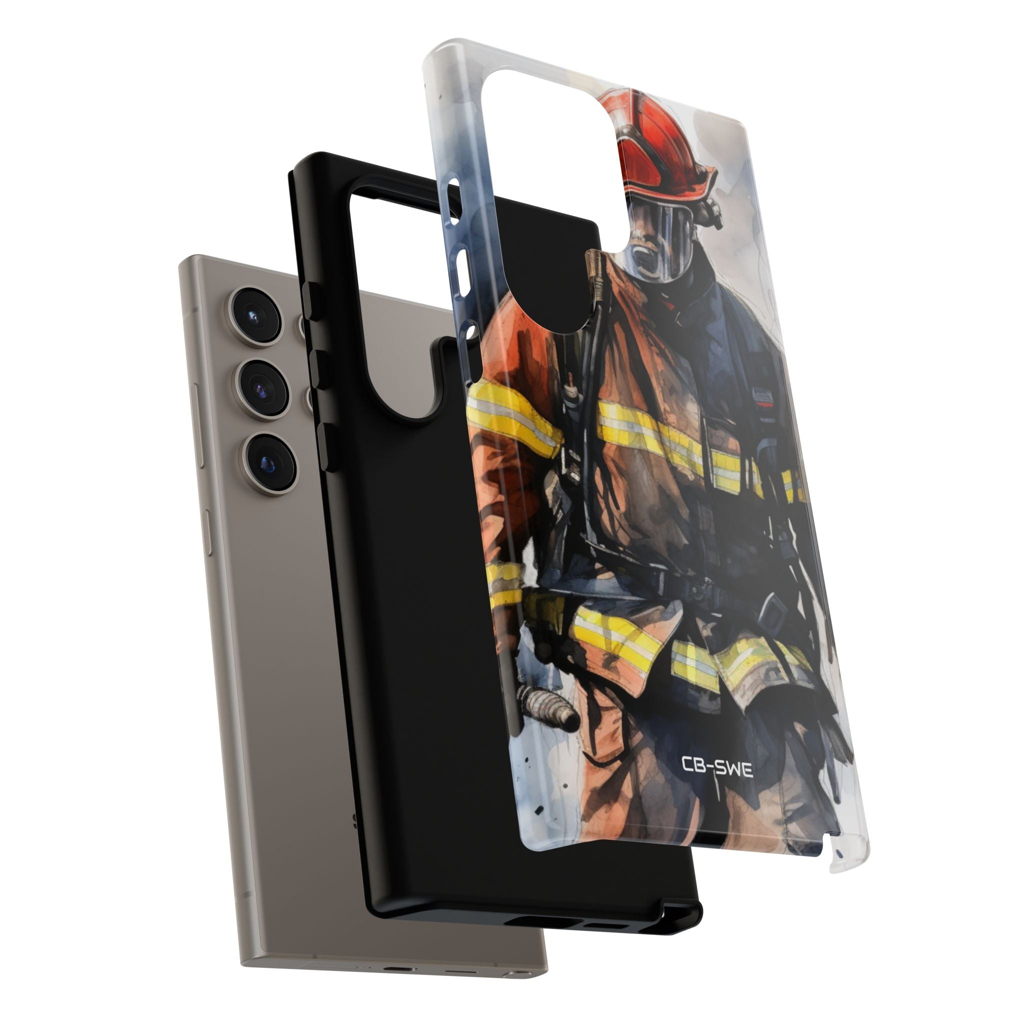 Firefighter In Motion - Samsung Case