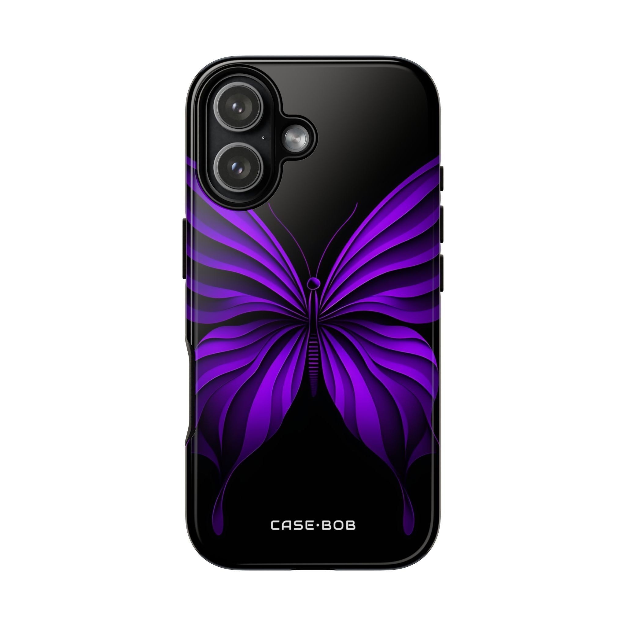 Violet Monarch iPhone 17 Case - Tough