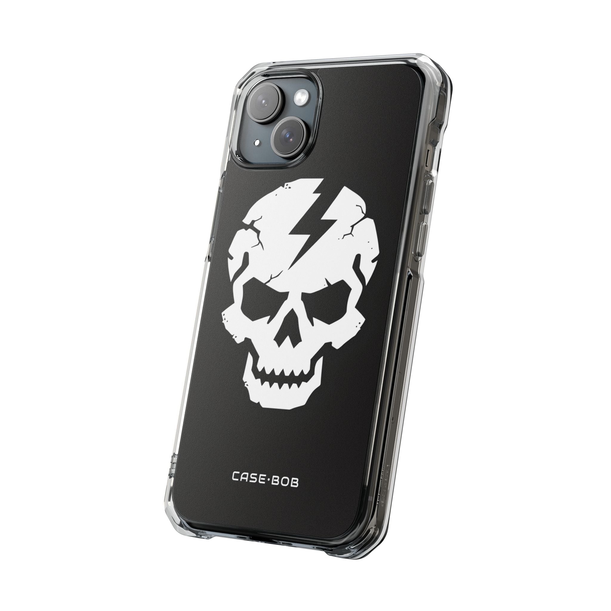 Lightning Skull iPhone 15 Plus Case - Impact