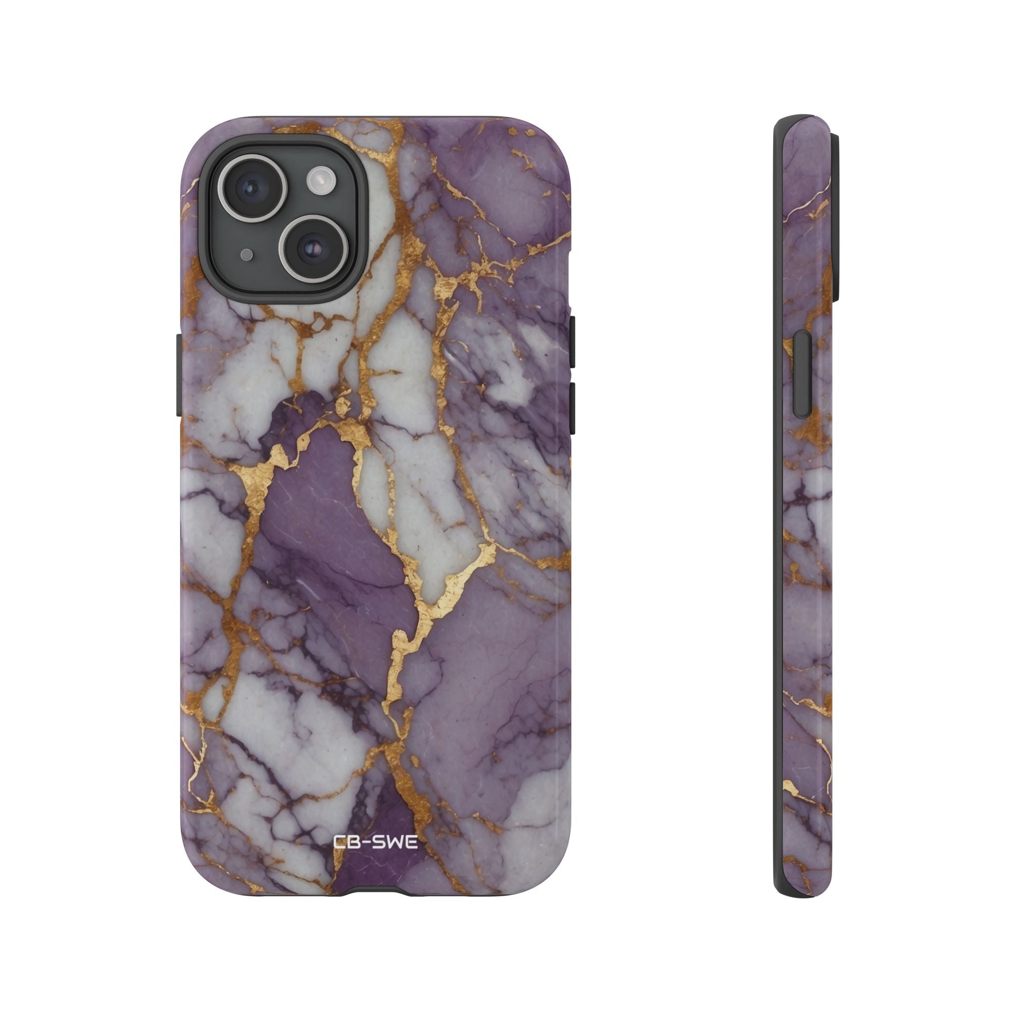 Lavender Veins Flow - iPhone Case