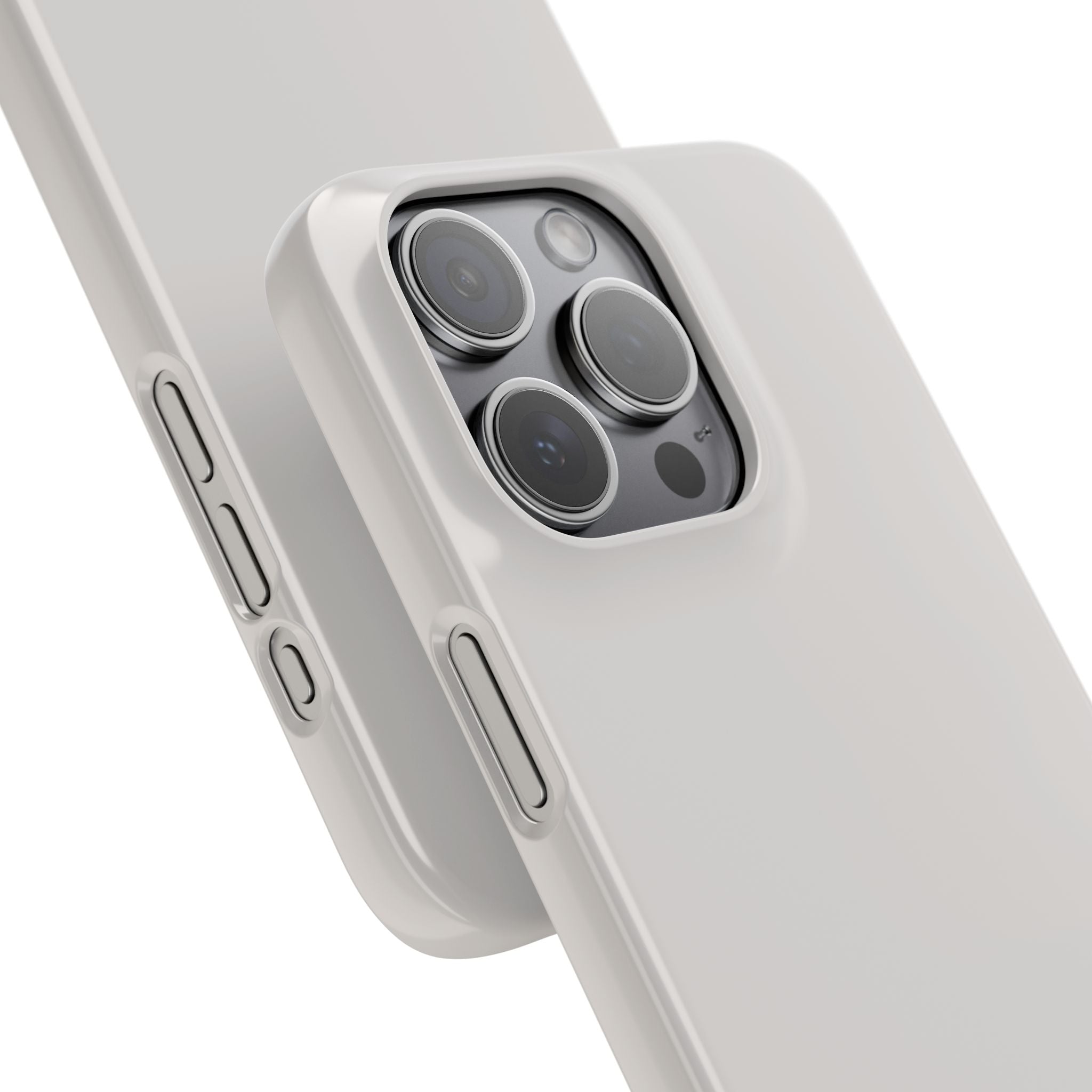 Platinum Grey iPhone 15 - Slank