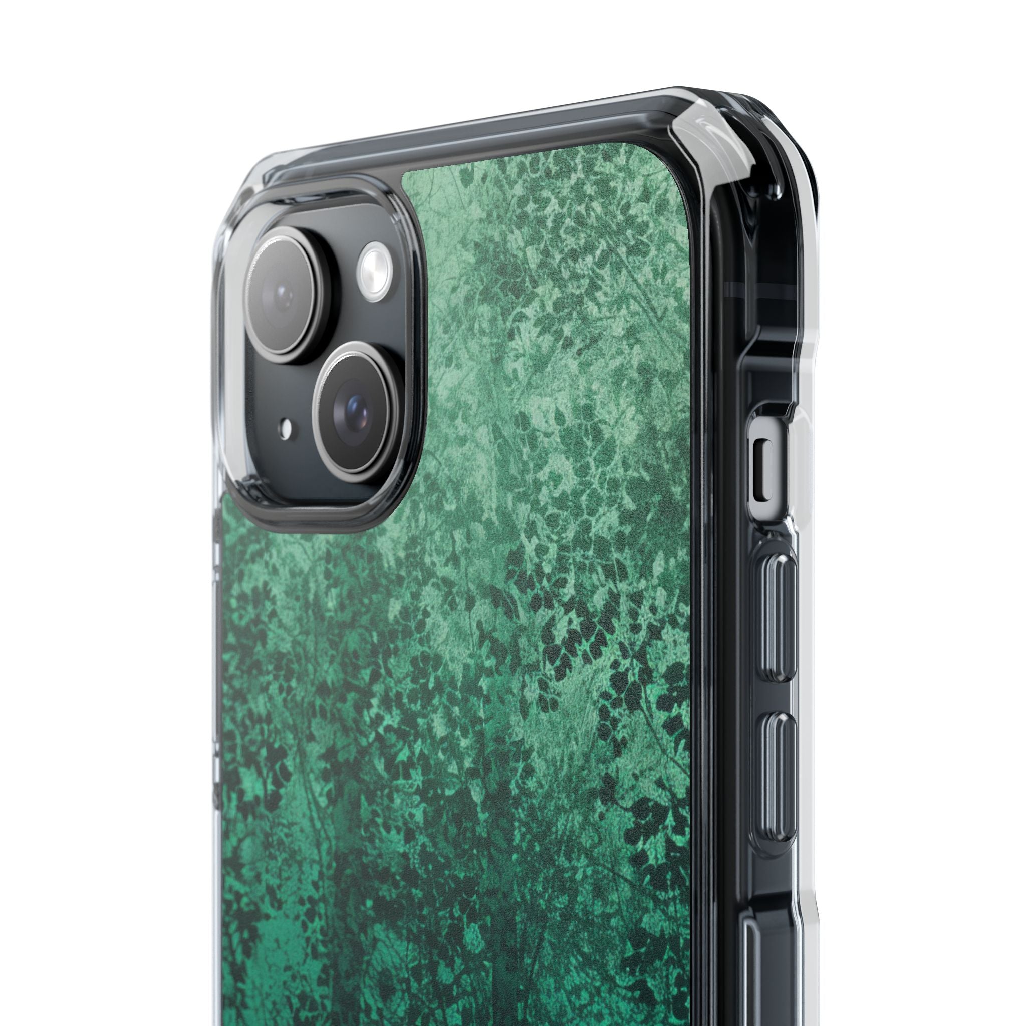 Verdant Forest Canopy iPhone 15 - Impact Clear+