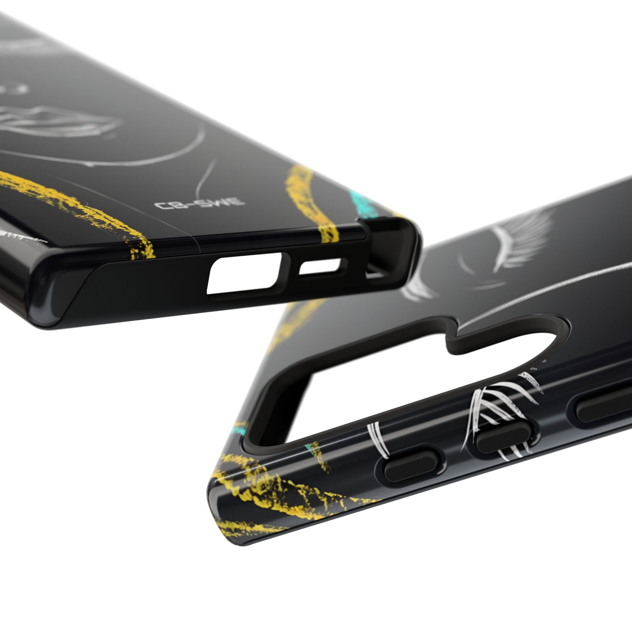 Vivid Minimalist Portrait - Samsung Case