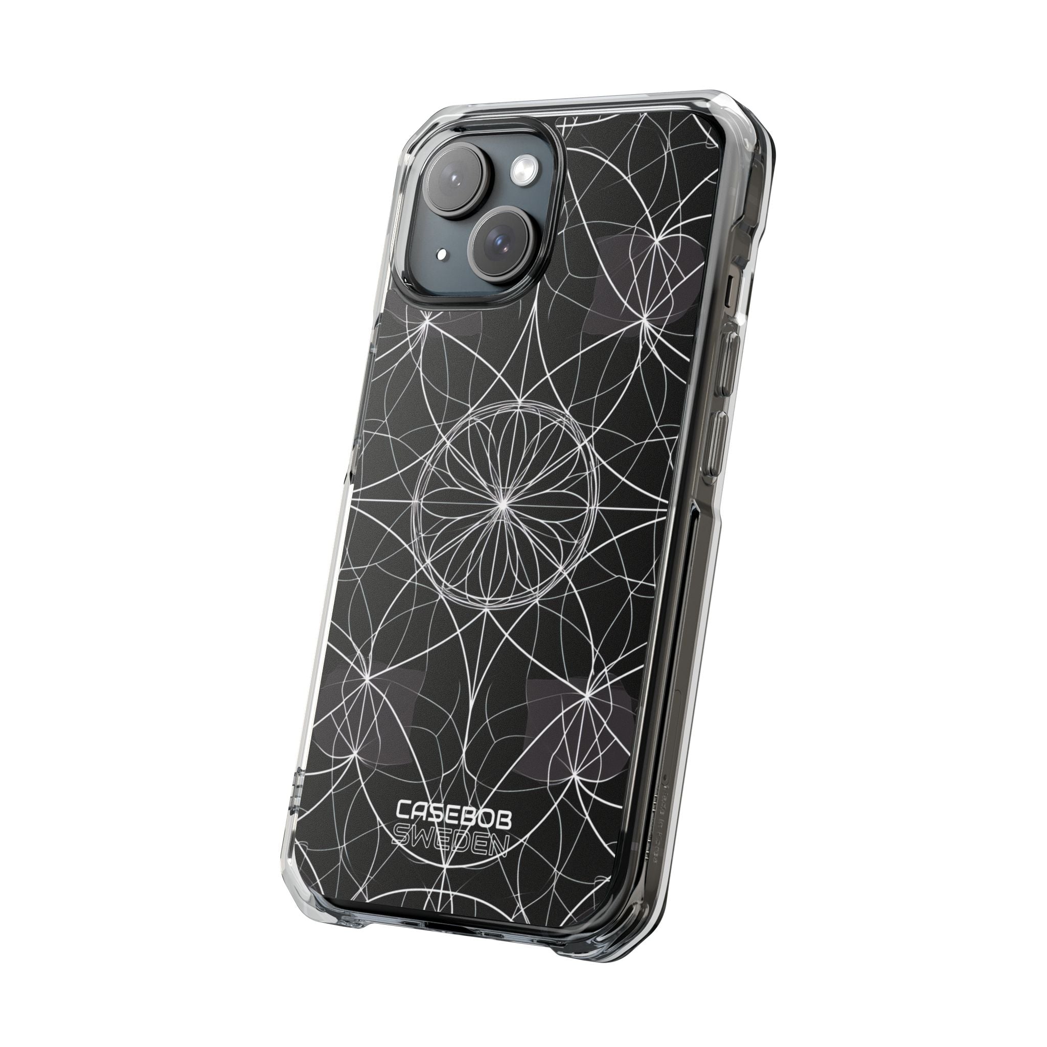 Symmetric Line Bloom iPhone 15 - Impact Clear+