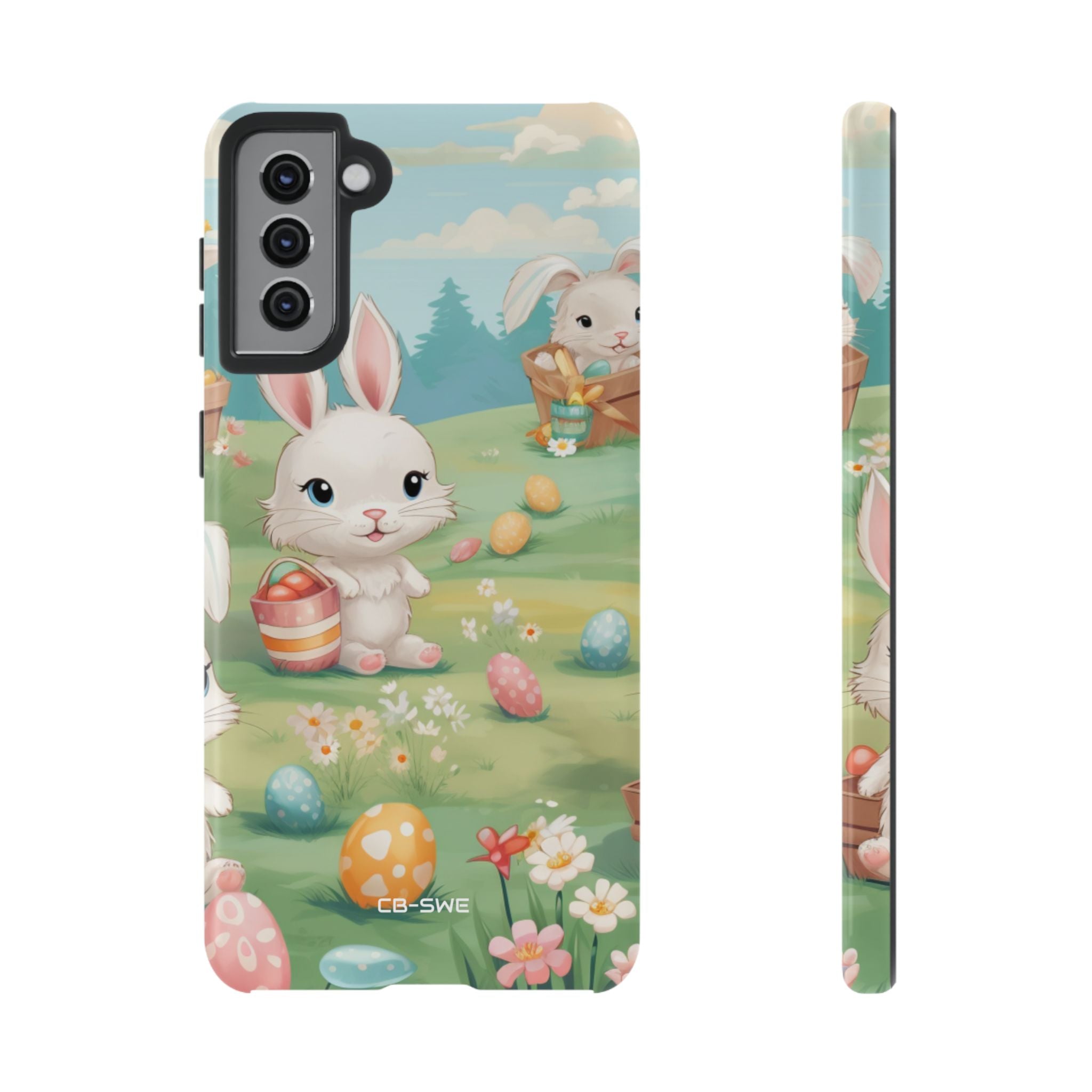 Bunnies Hunt Eggs - Samsung Case