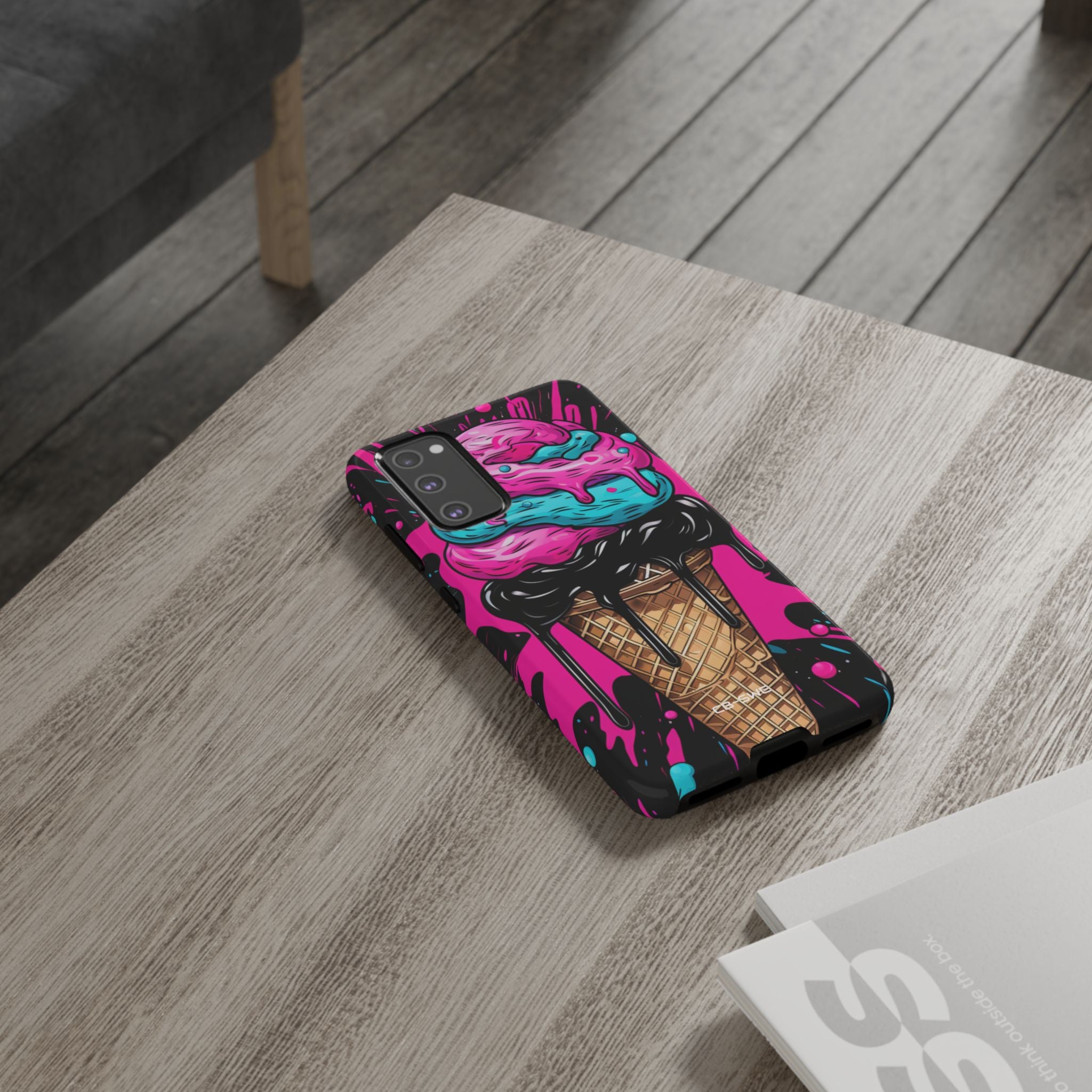 Neon Ice Cream Burst - Samsung Case