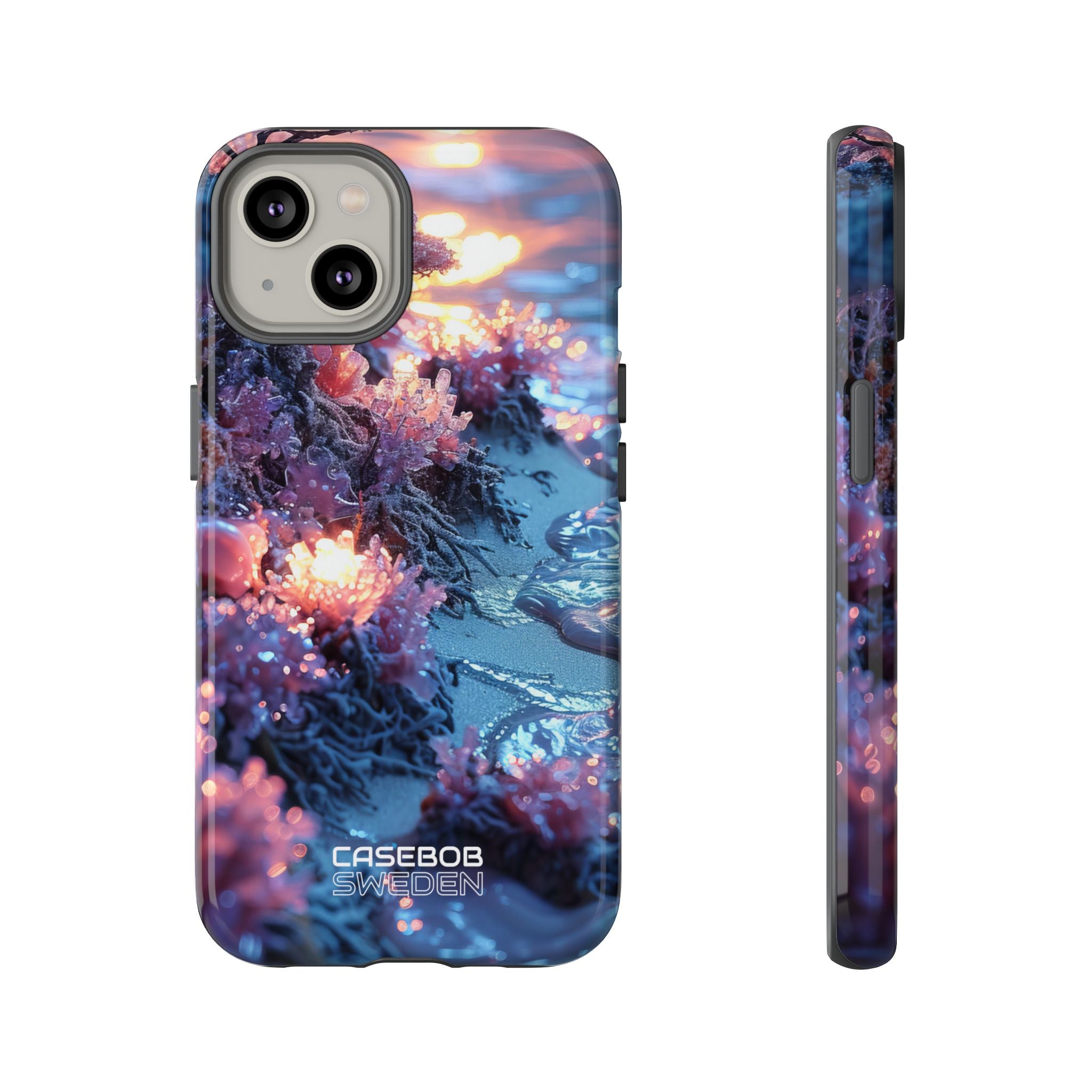 Crystal Sunset Shore iPhone 14 - Resistente