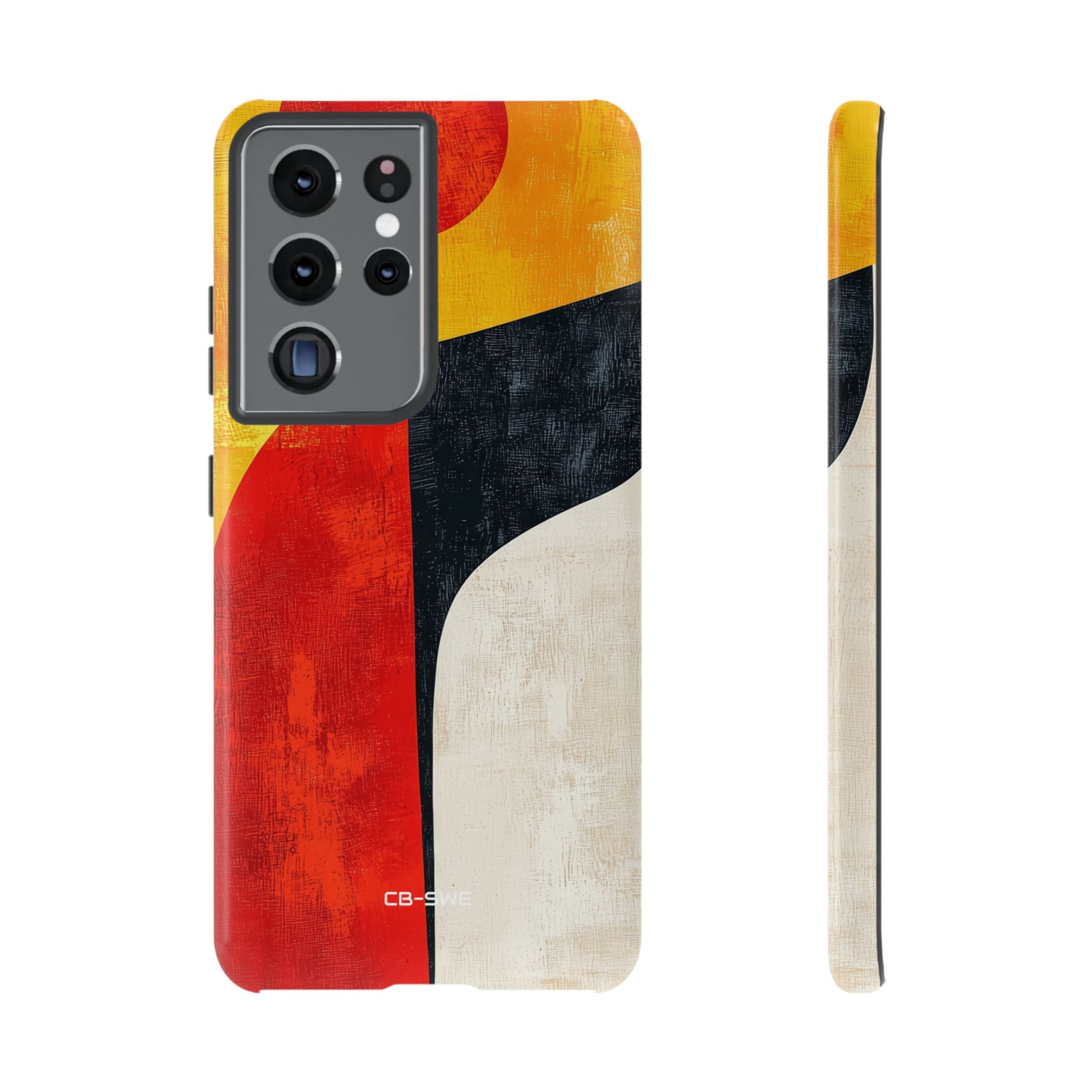 Vibrant Flowing Shapes - Samsung Case