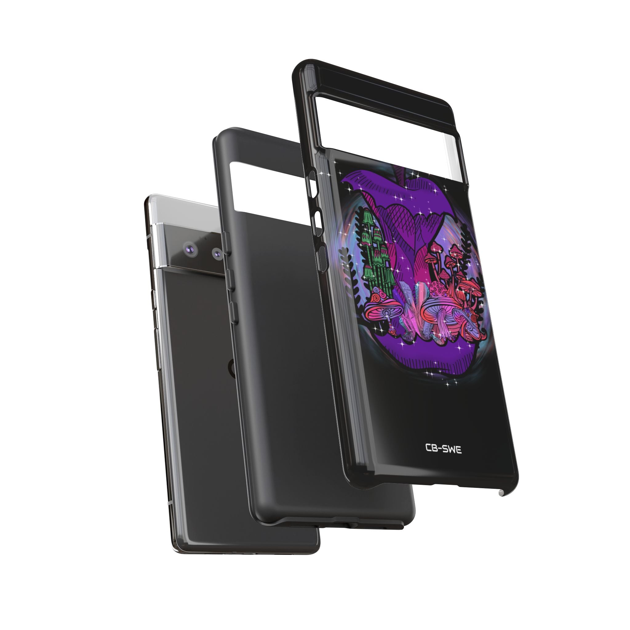 Mystical Purple Apple - Google Pixel Case