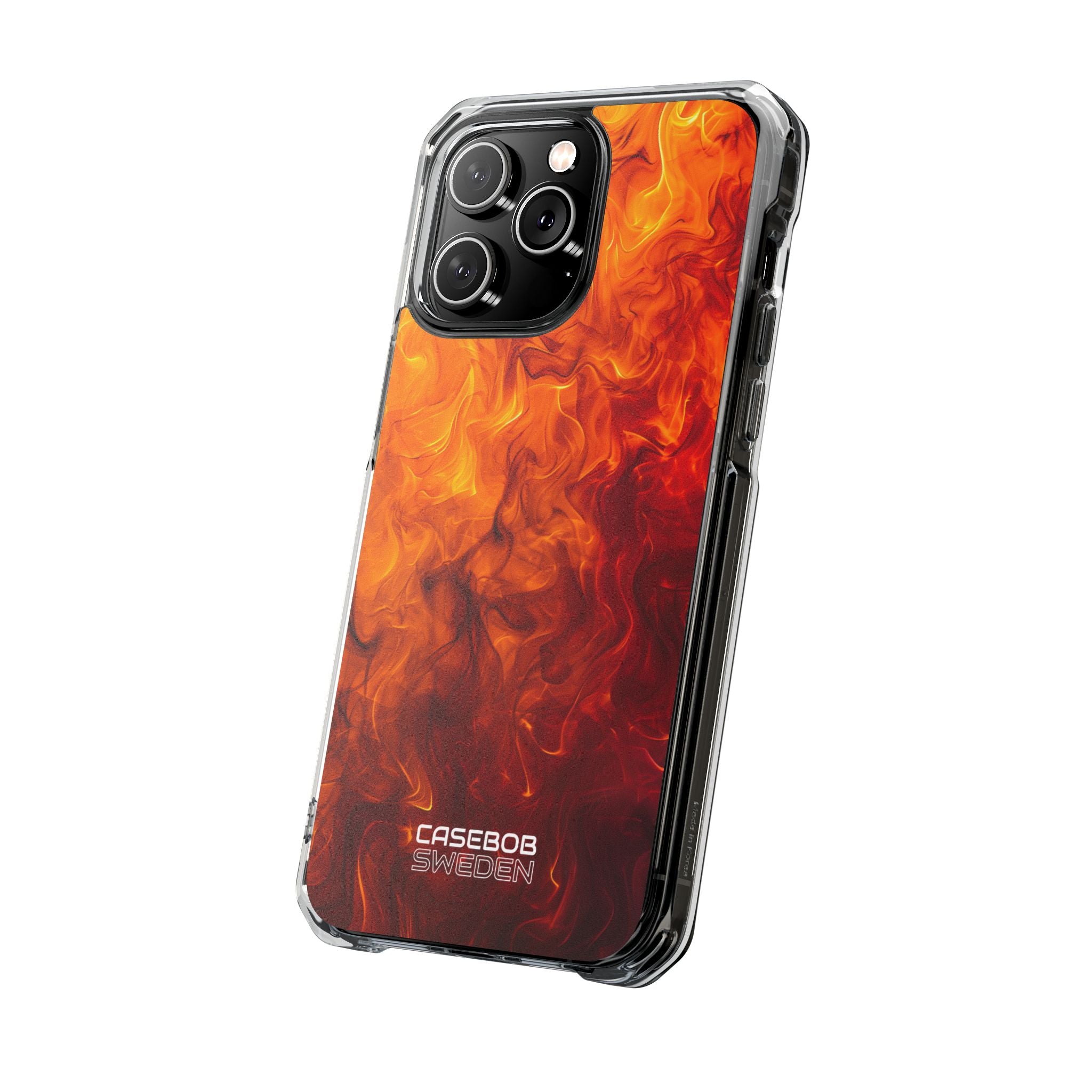 Flaming Energy Swirl iPhone 14 - Impact Clear+