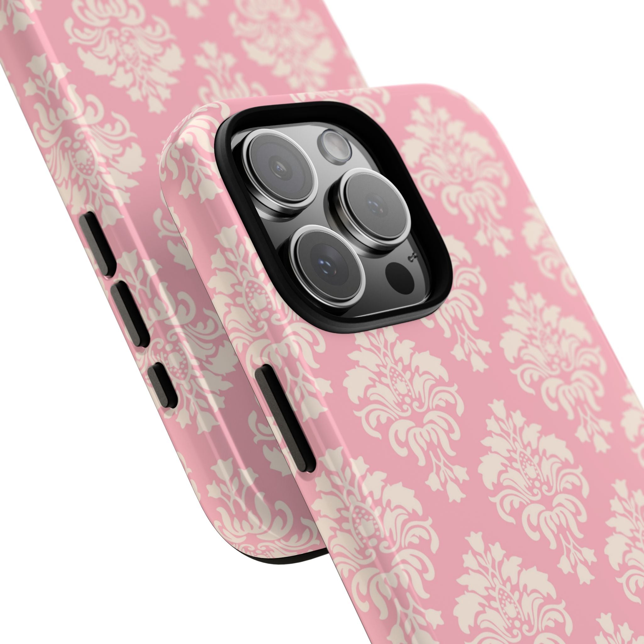 Pastel Damask Elegance - iPhone Case