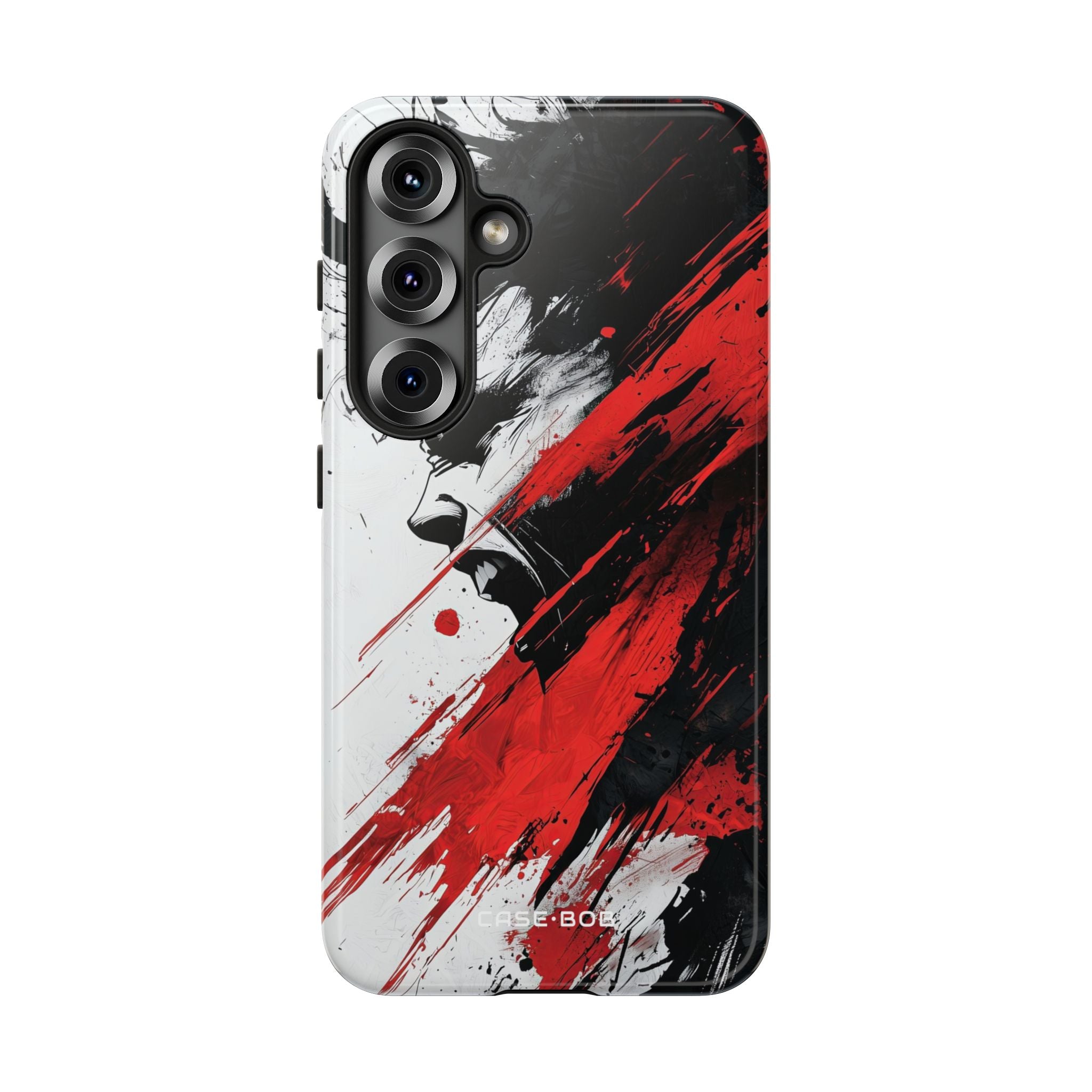 Yelling Profile Burst Samsung S25 Case - Tough