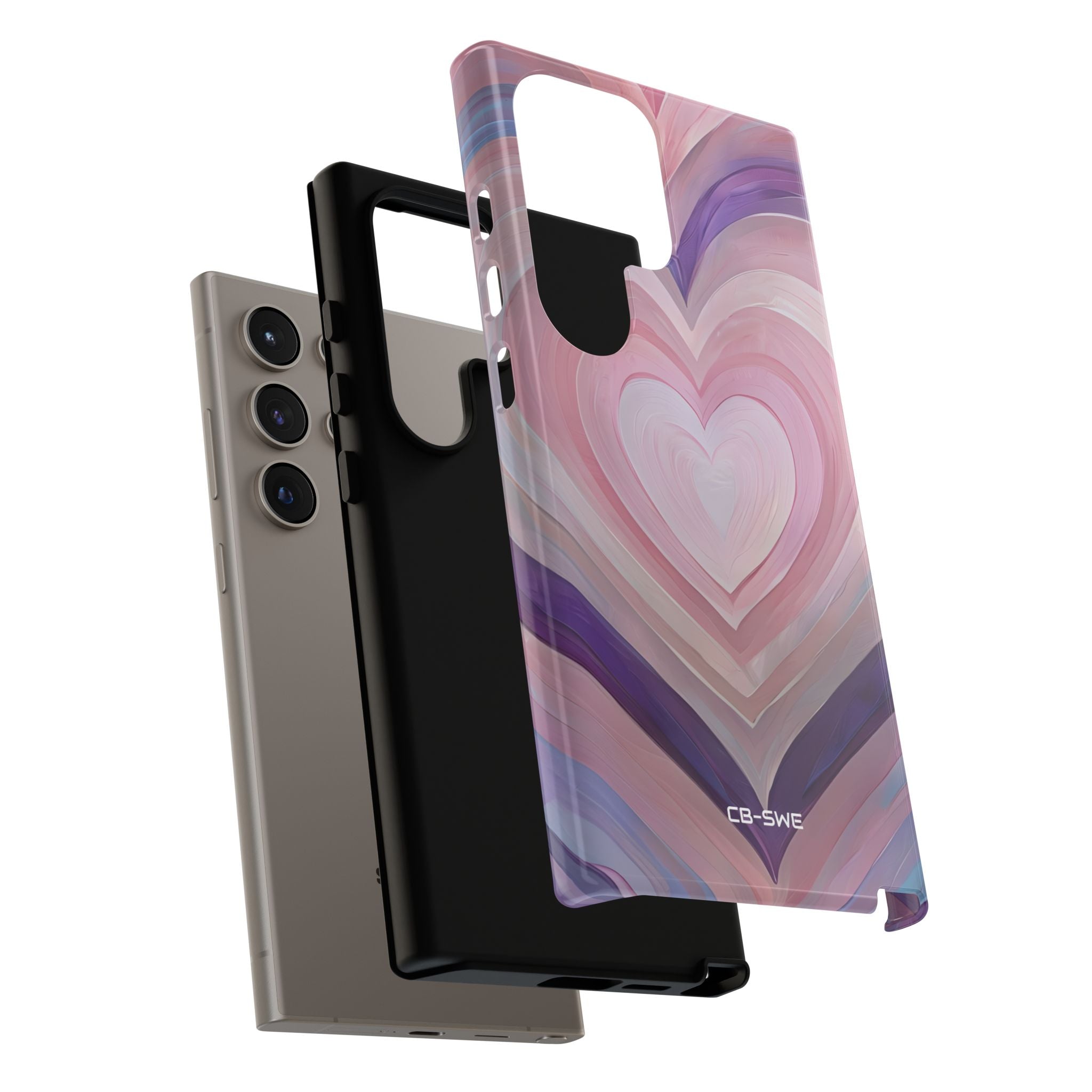 Impressionistic Heart Layers - Samsung Case