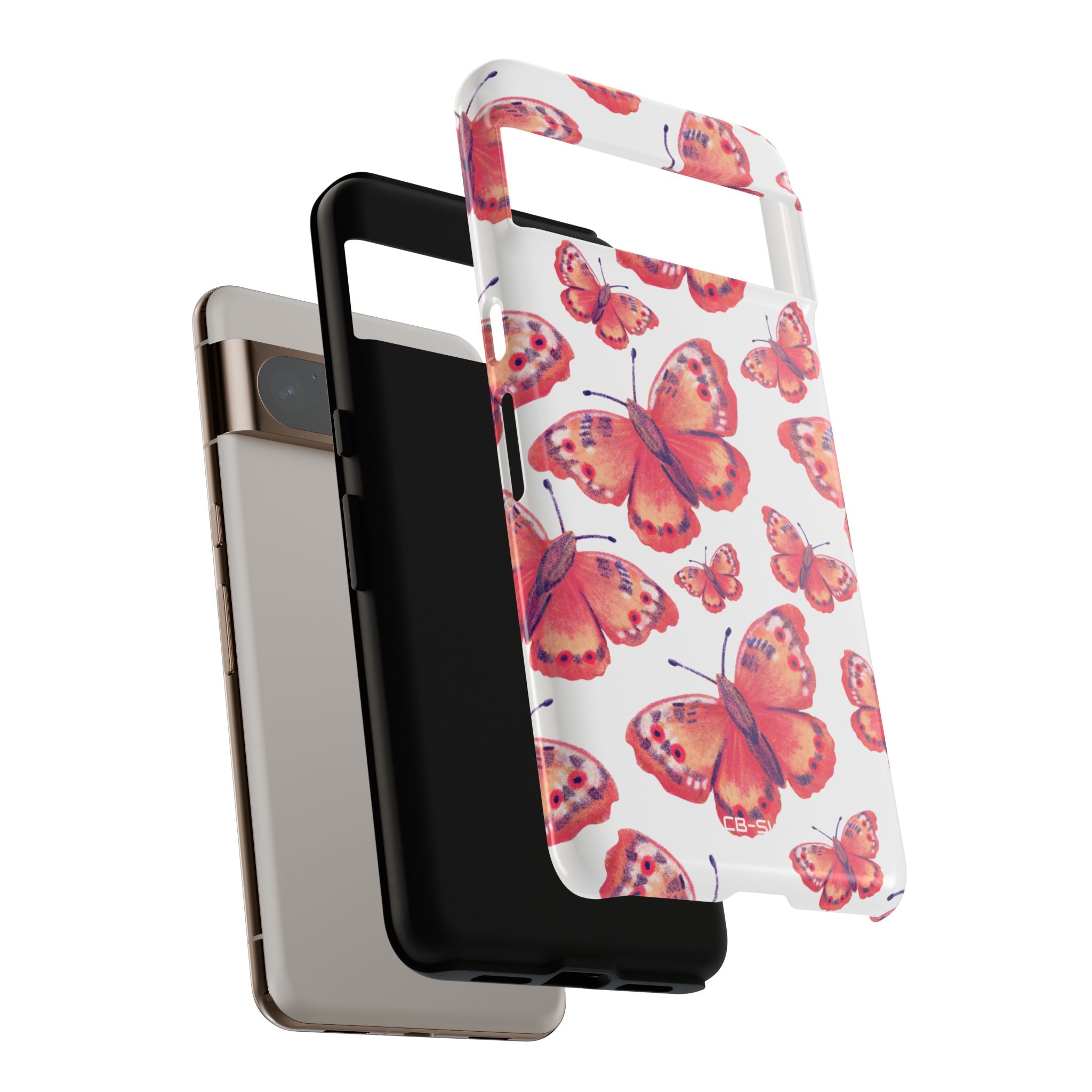 Vibrant Butterfly Dance - Google Pixel Case