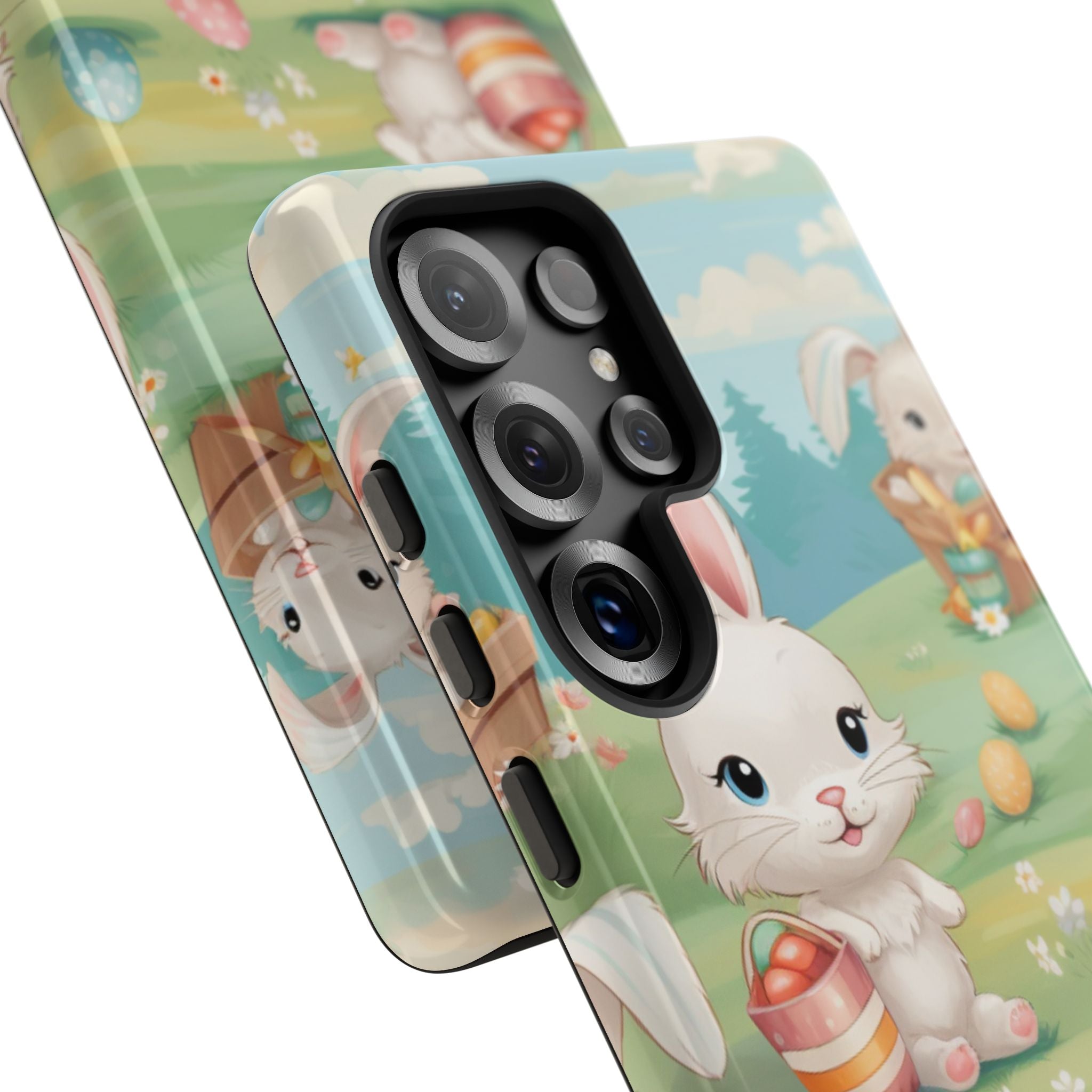 Bunnies Hunt Eggs - Samsung Case