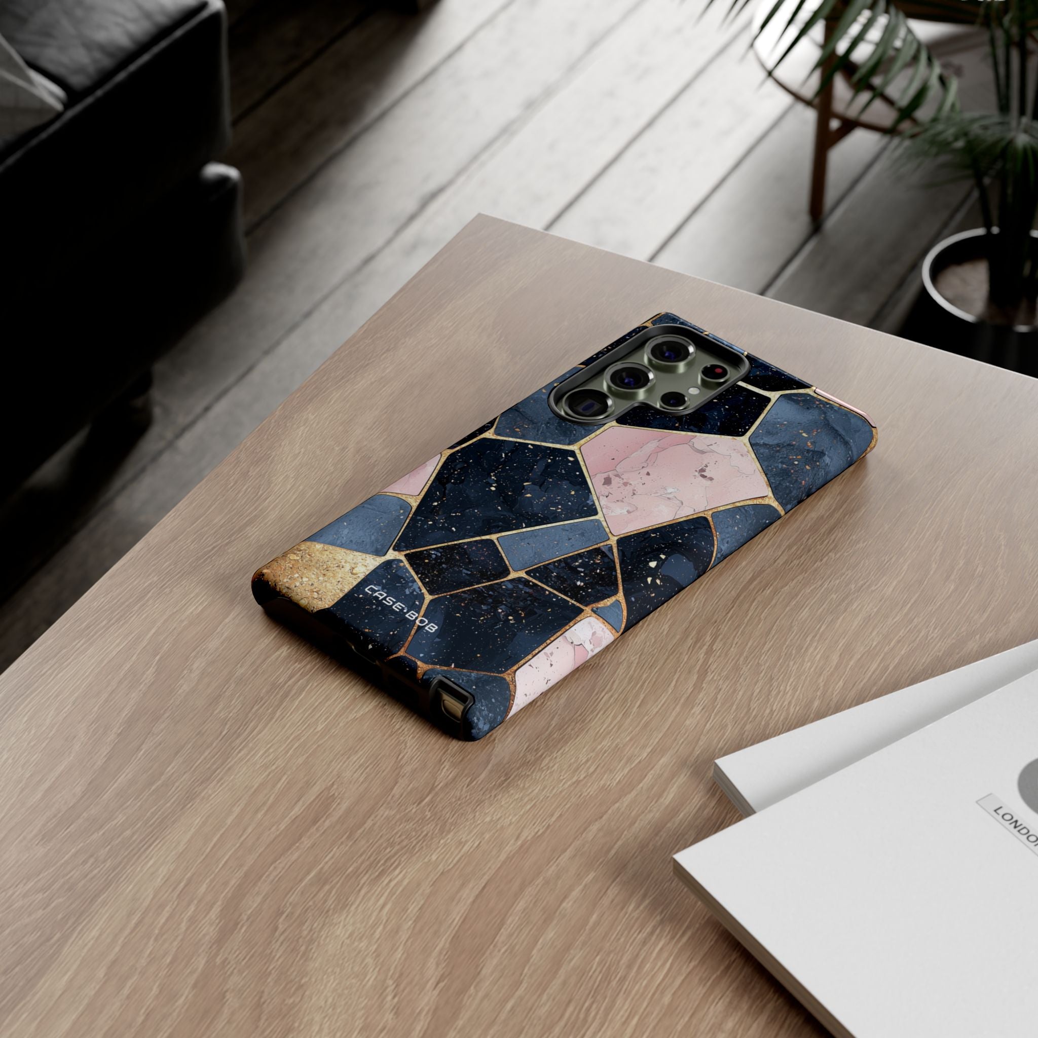 Golden Mosaic Samsung S23 Ultra Case - Tough