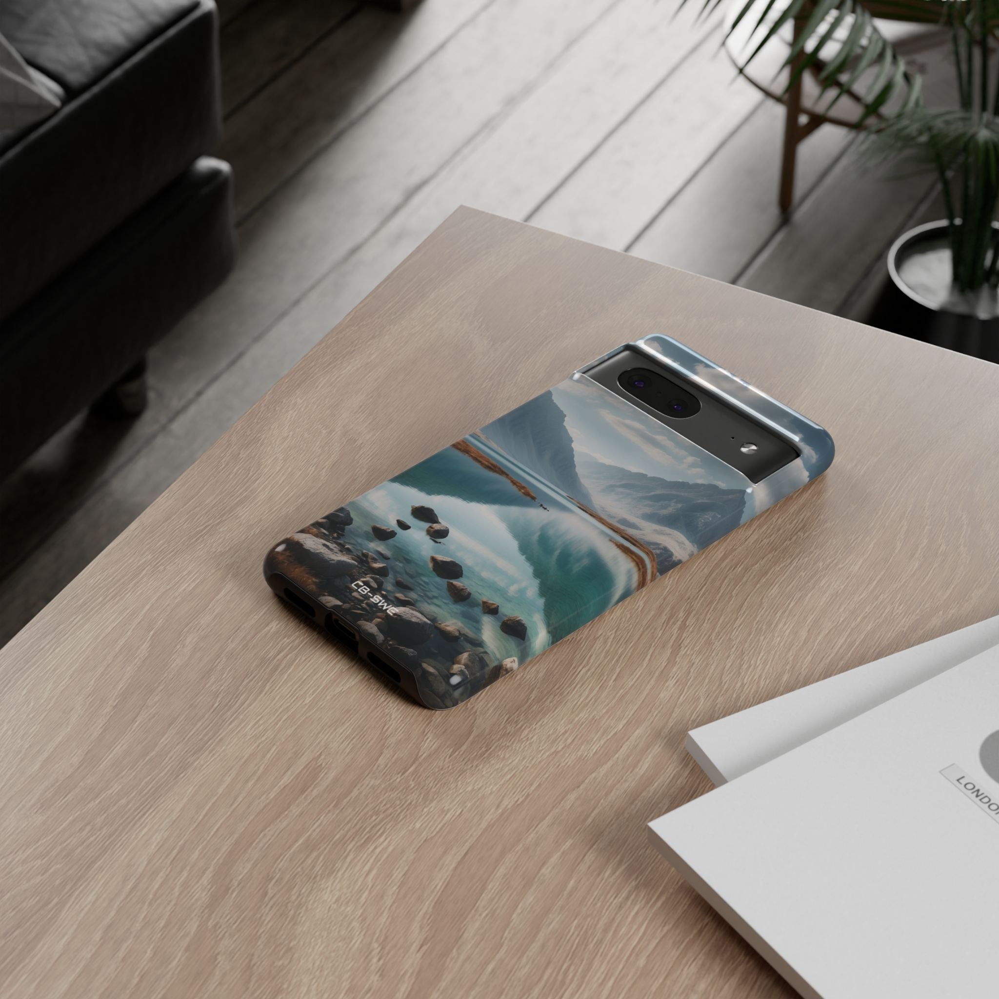 Mountain Reflections Swim - Google Pixel Case