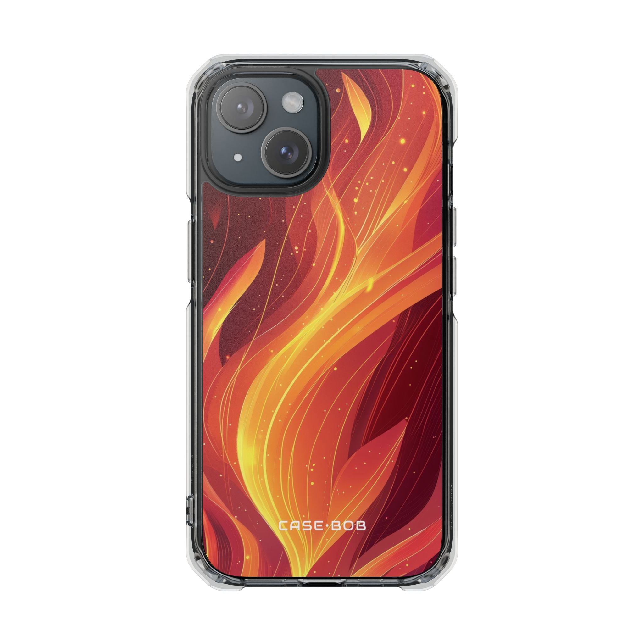 Glowing Flame iPhone 15 Case - Impact