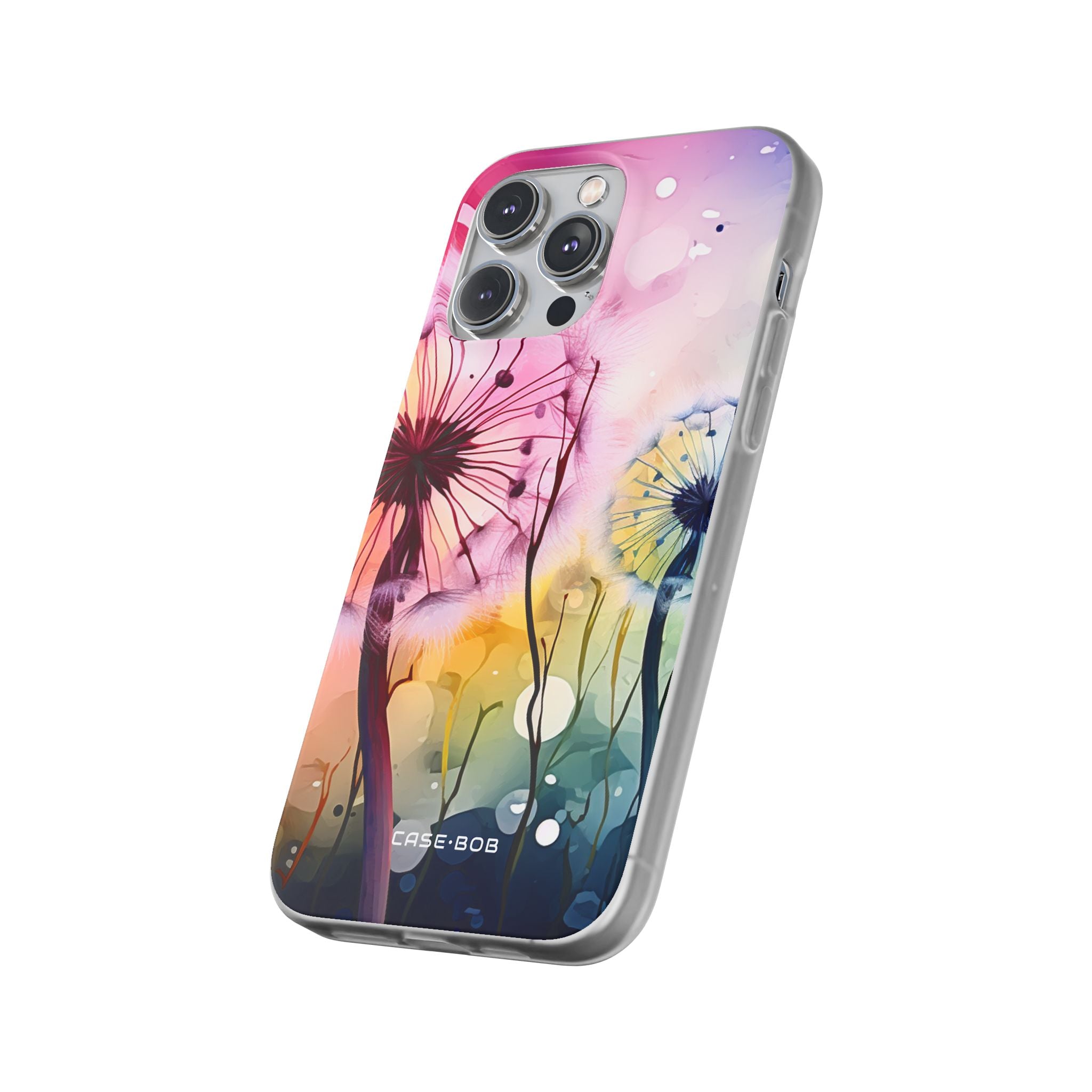 Dandelion Glow iPhone 14 Pro Max Case - Soft