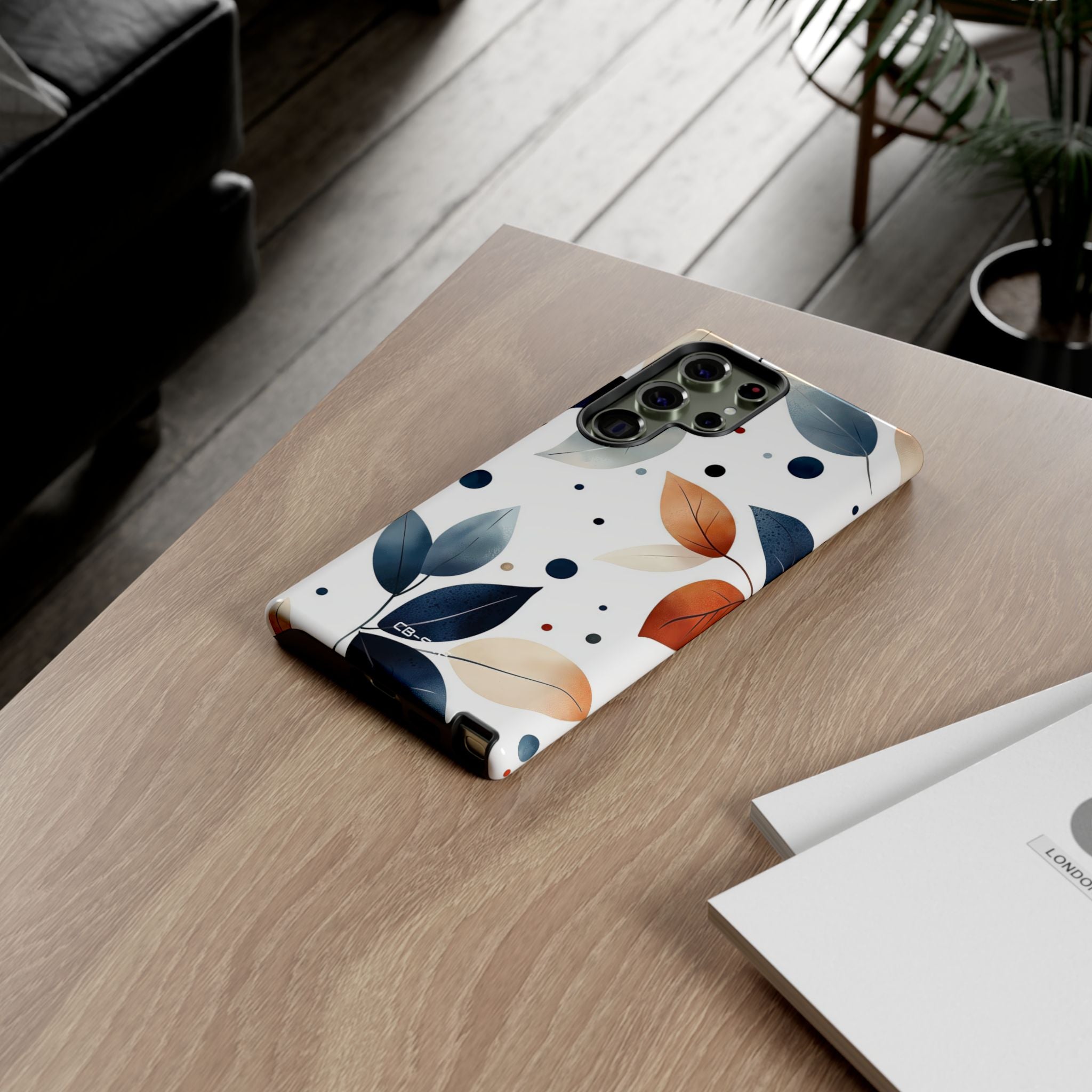 Leaves And Circles - Samsung Case
