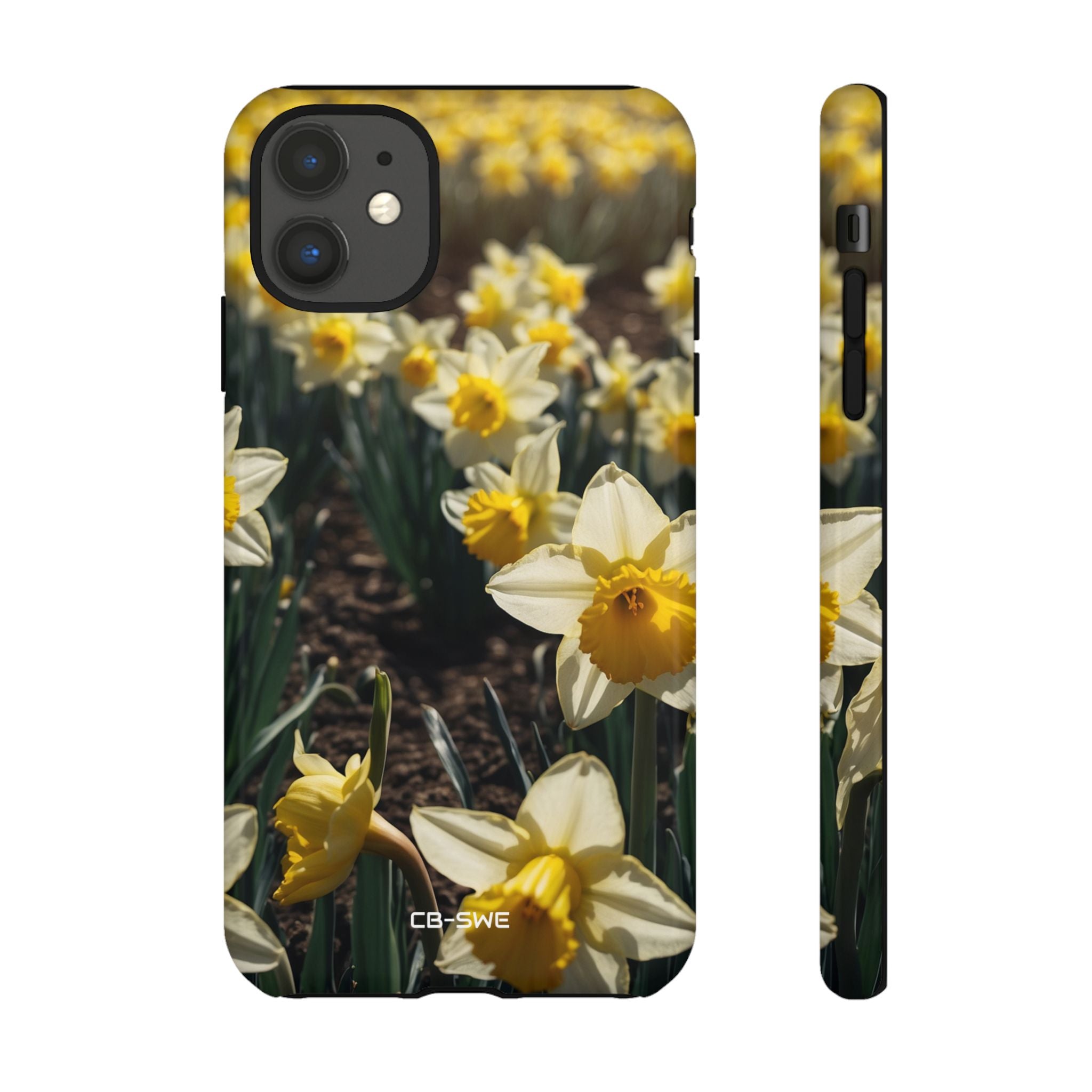 Daffodils Dance Gracefully - iPhone Case