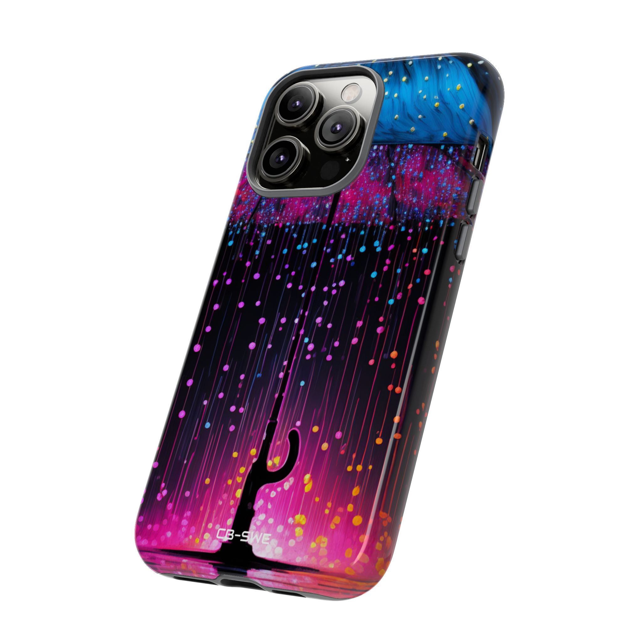 Illuminated Rain Dance - iPhone Case