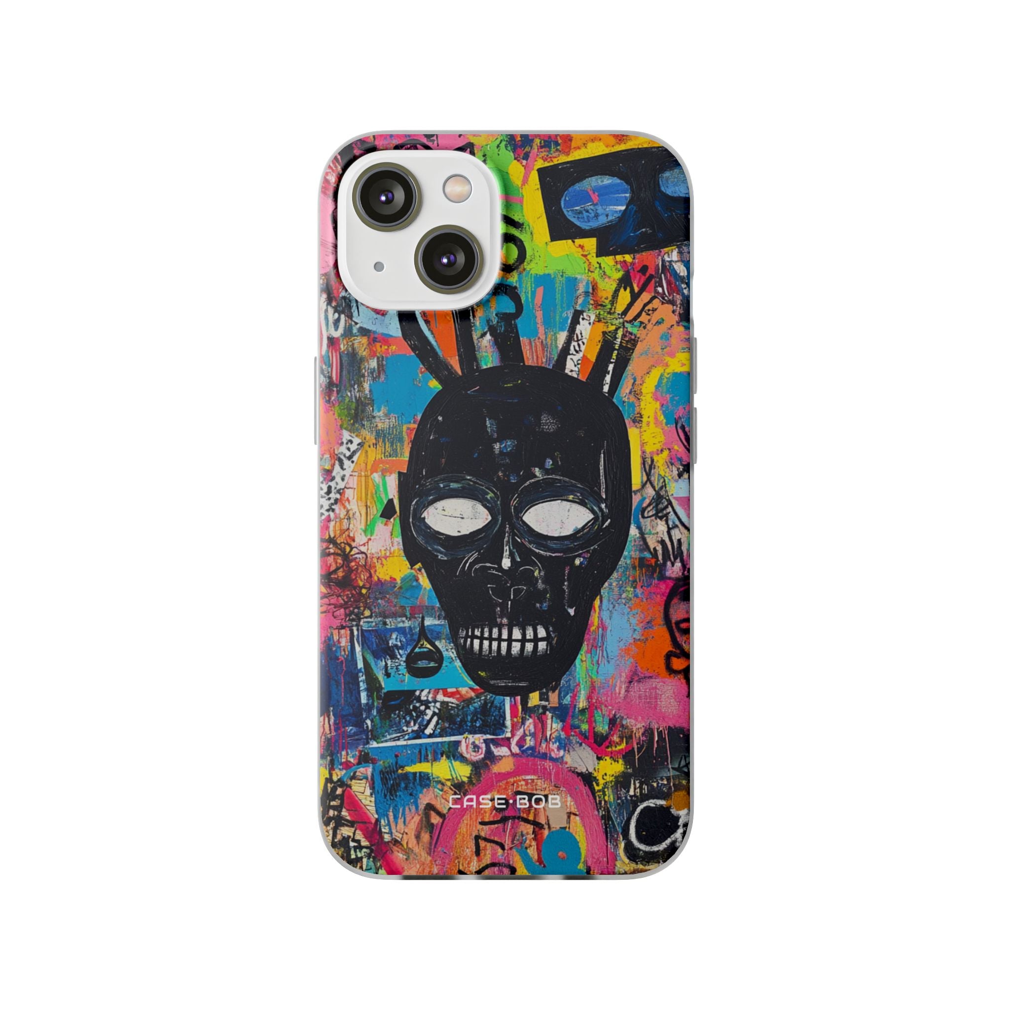 Skull Vortex iPhone 14 Case - Soft