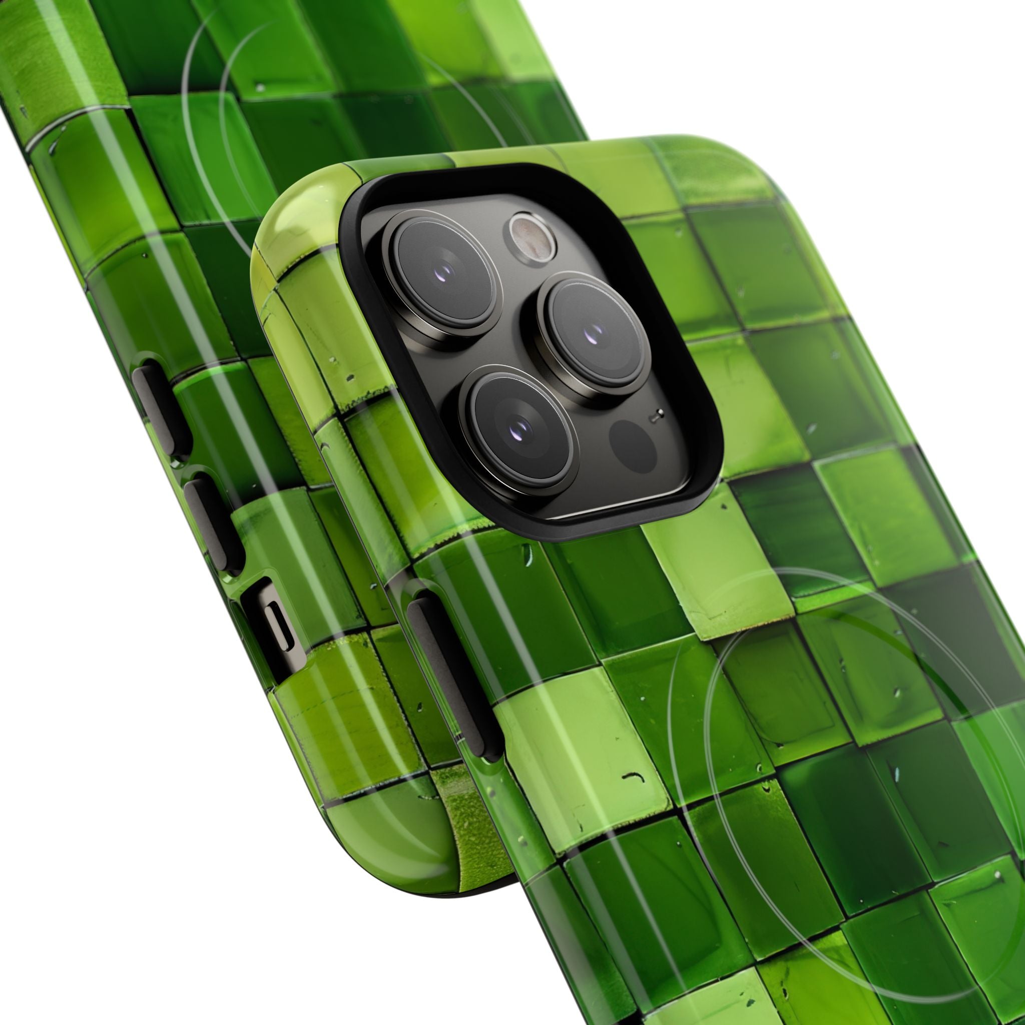Groene Tegel Harmonie iPhone 14 - Tough+