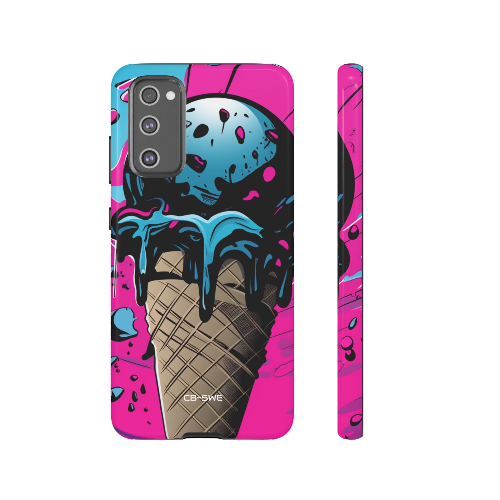 Vibrant Ice Cream Splash - Samsung Case
