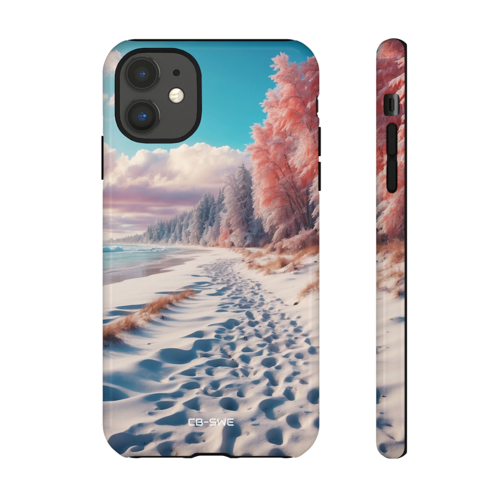 Shadows Embrace Waves - iPhone Case