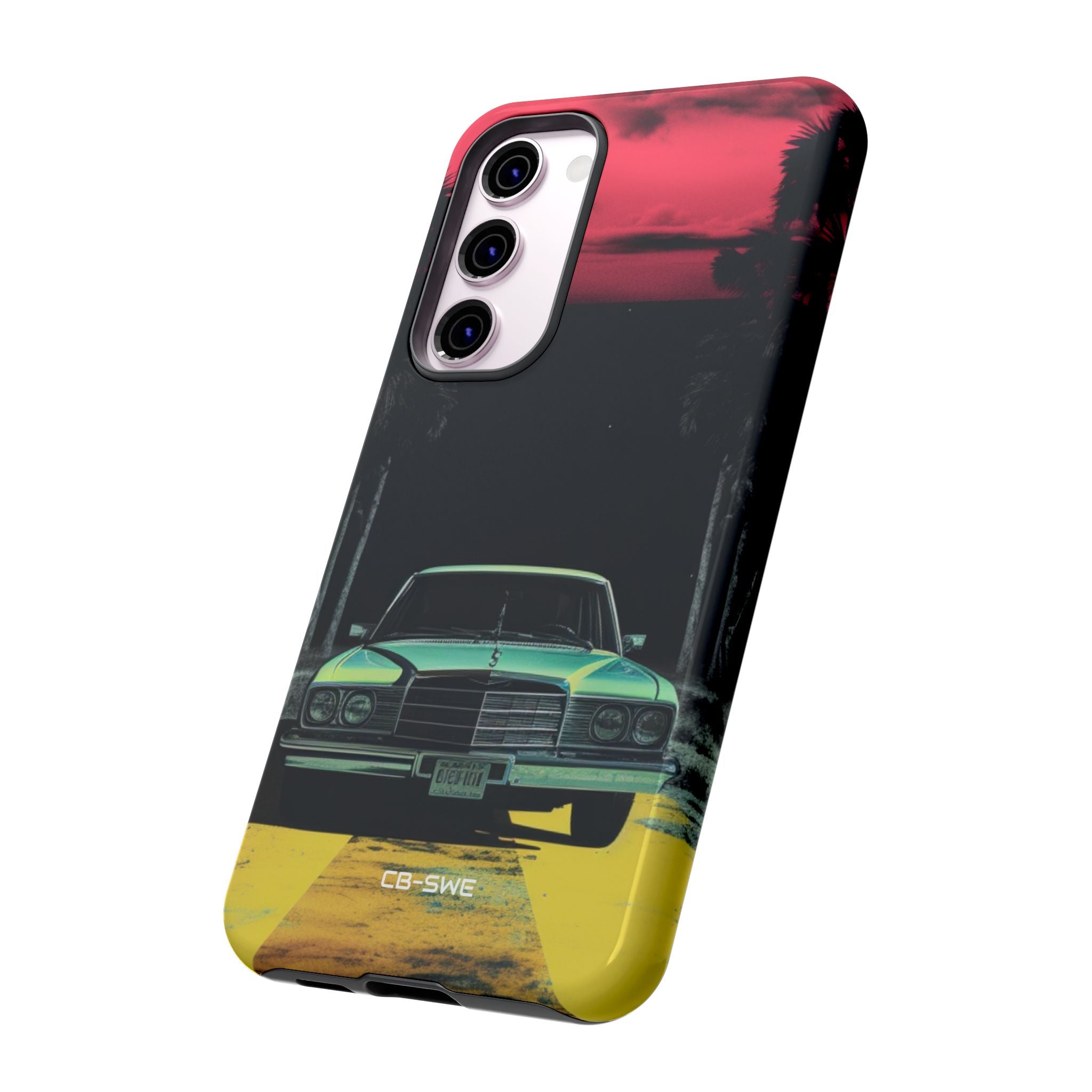 Retro Futuristic Nightscape - Samsung Case