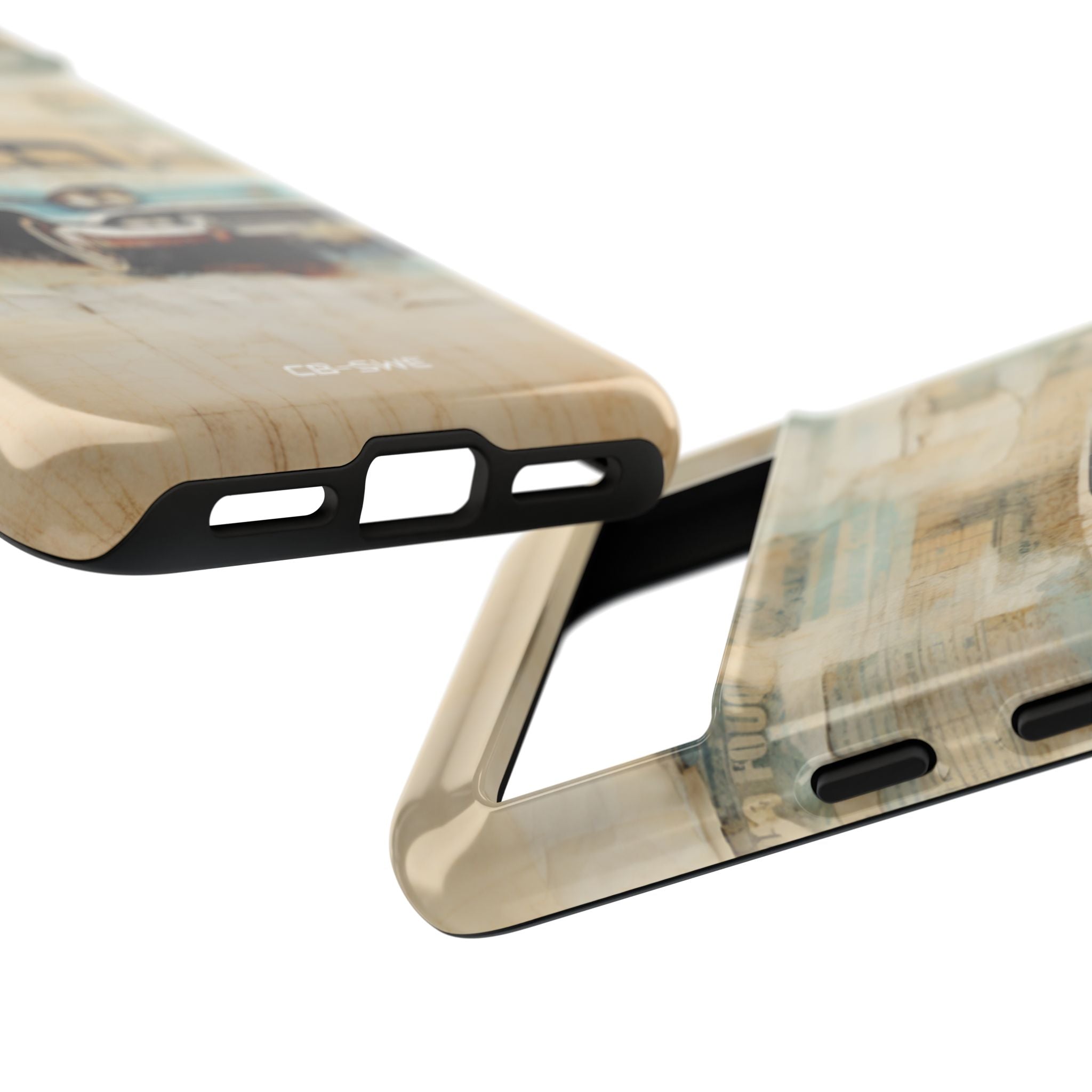 Vintage Car Collage - Google Pixel Case