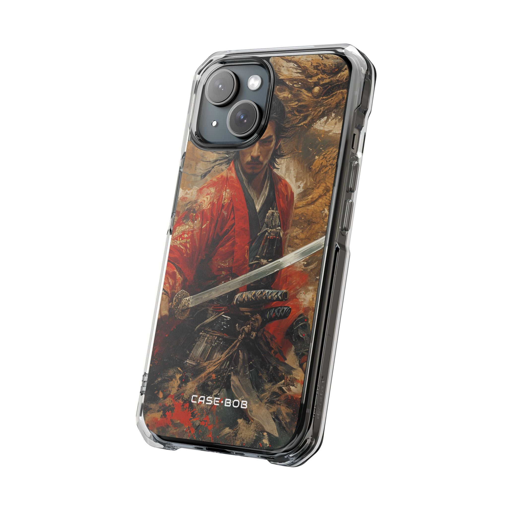 Crimson Samurai iPhone 15 Case - Impact