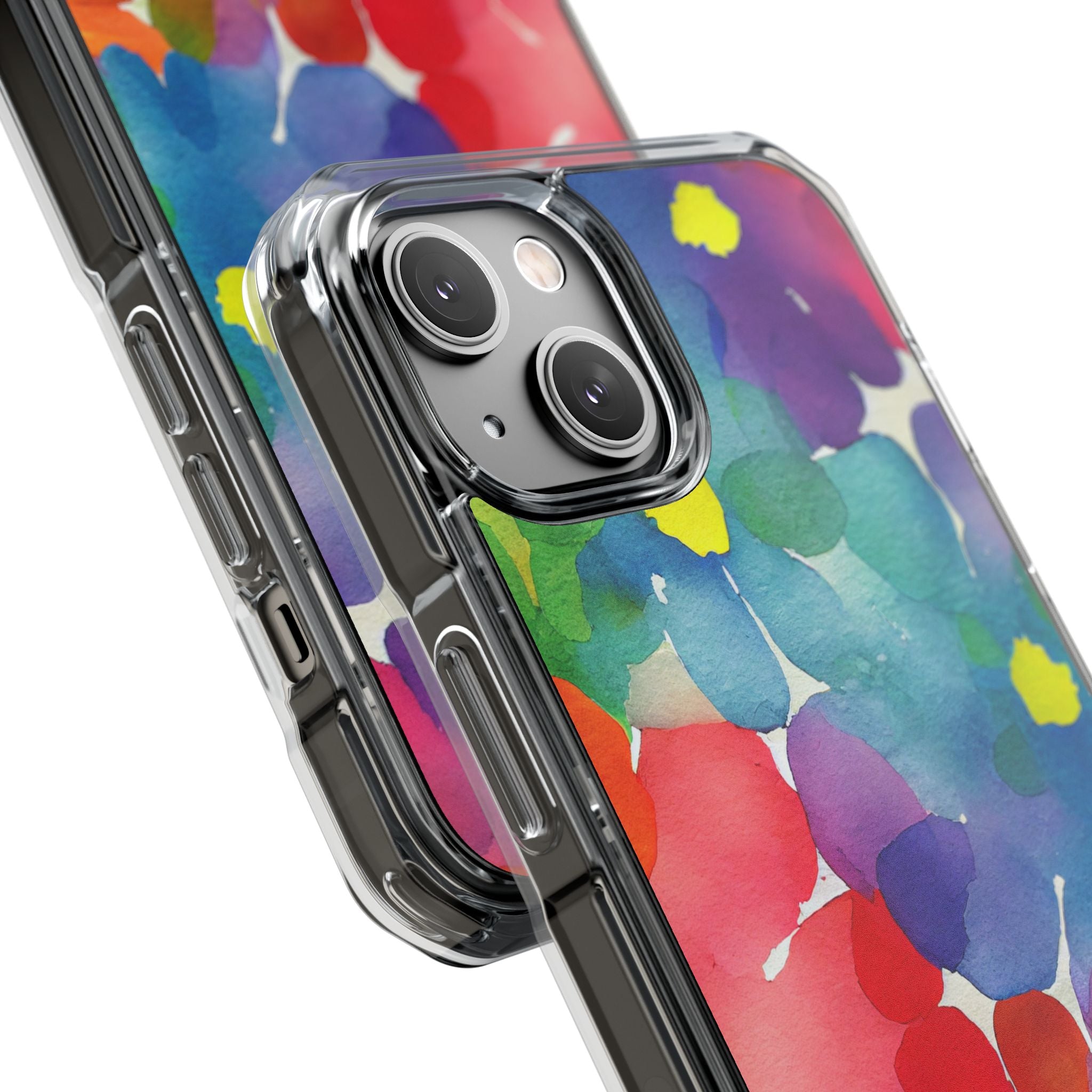 Fluid Color Petals iPhone Case - Impact