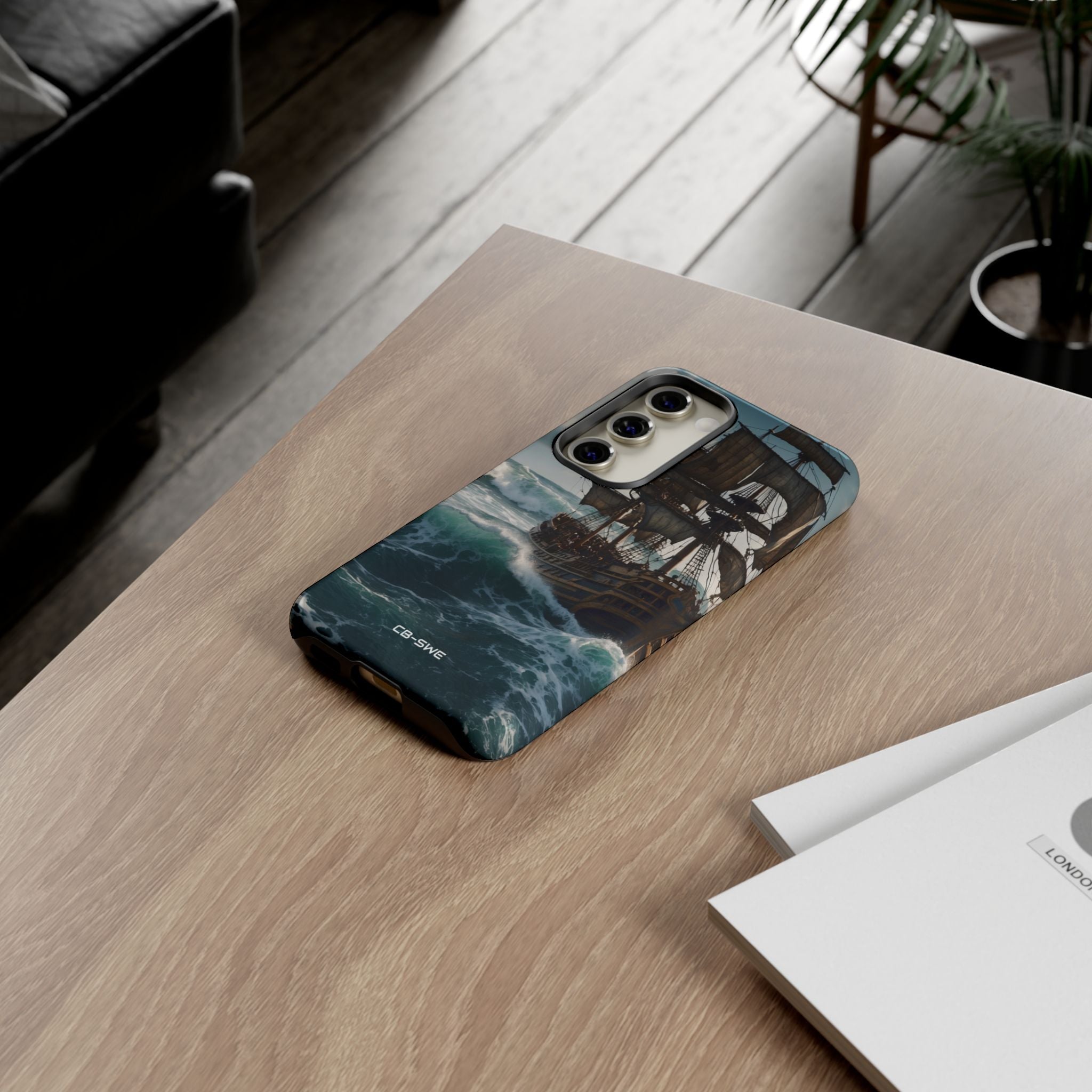 Ship Faces Waves - Samsung Case