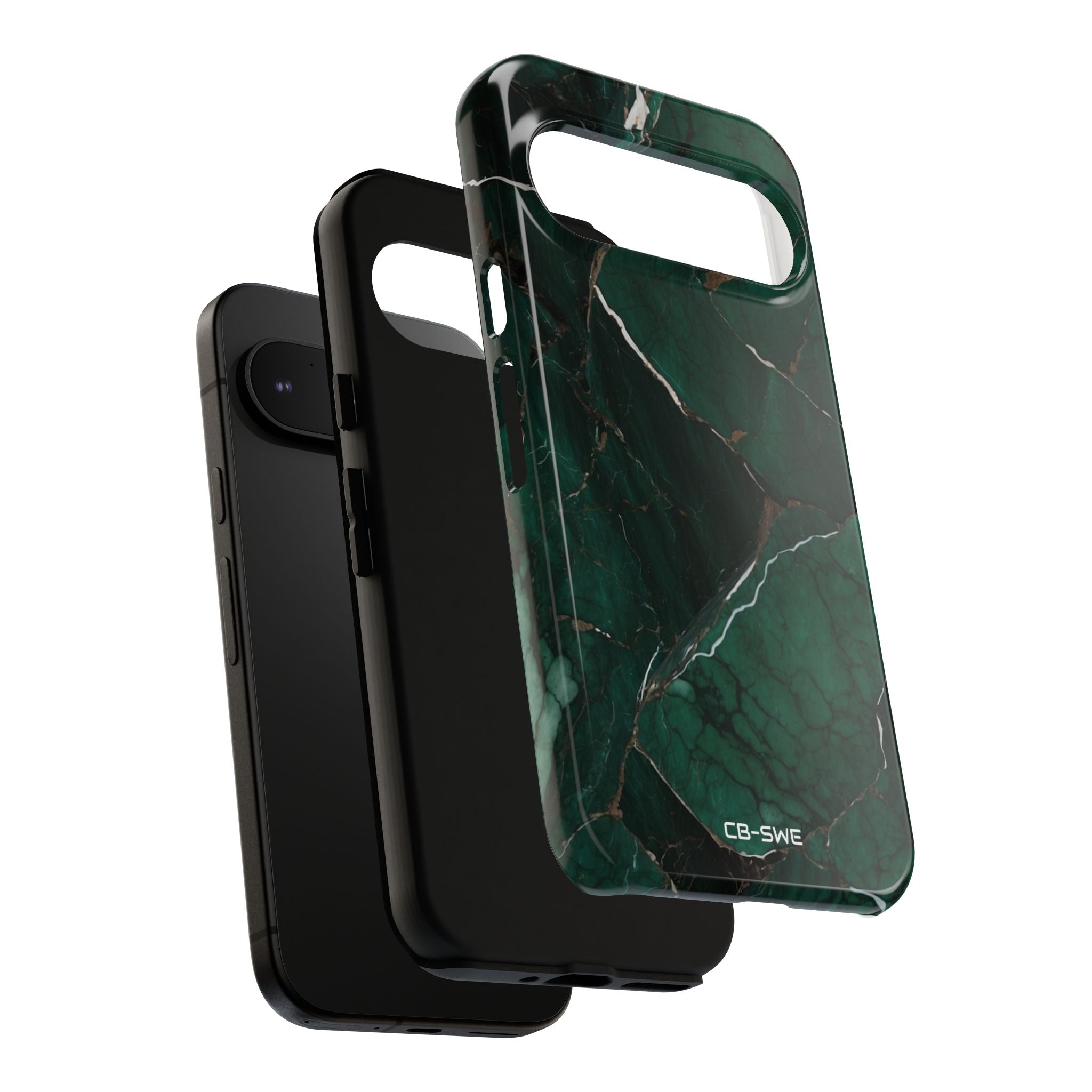 Emerald Veins Flow - Google Pixel Case