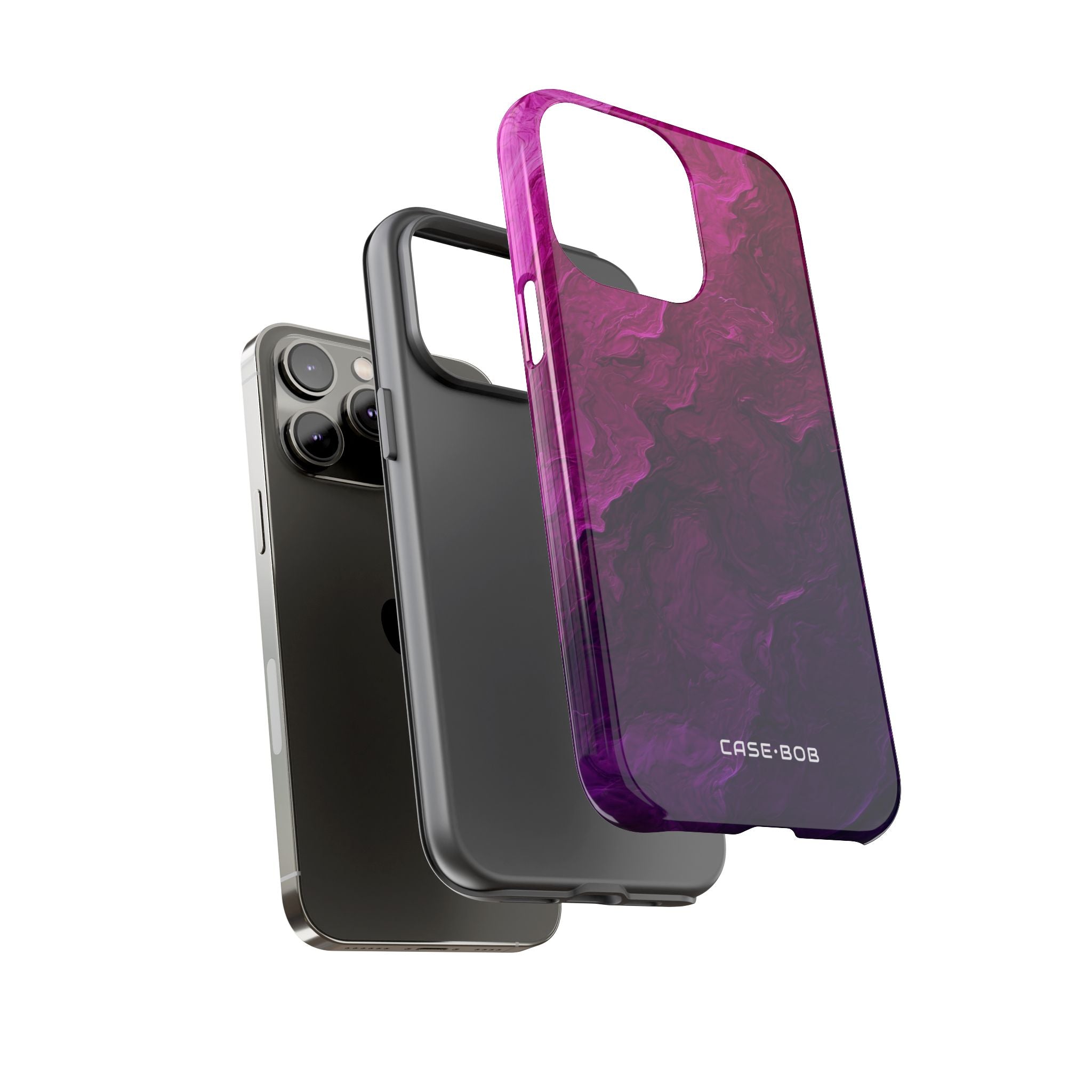 Violet Swirl iPhone 14 Pro Max Case - Tough