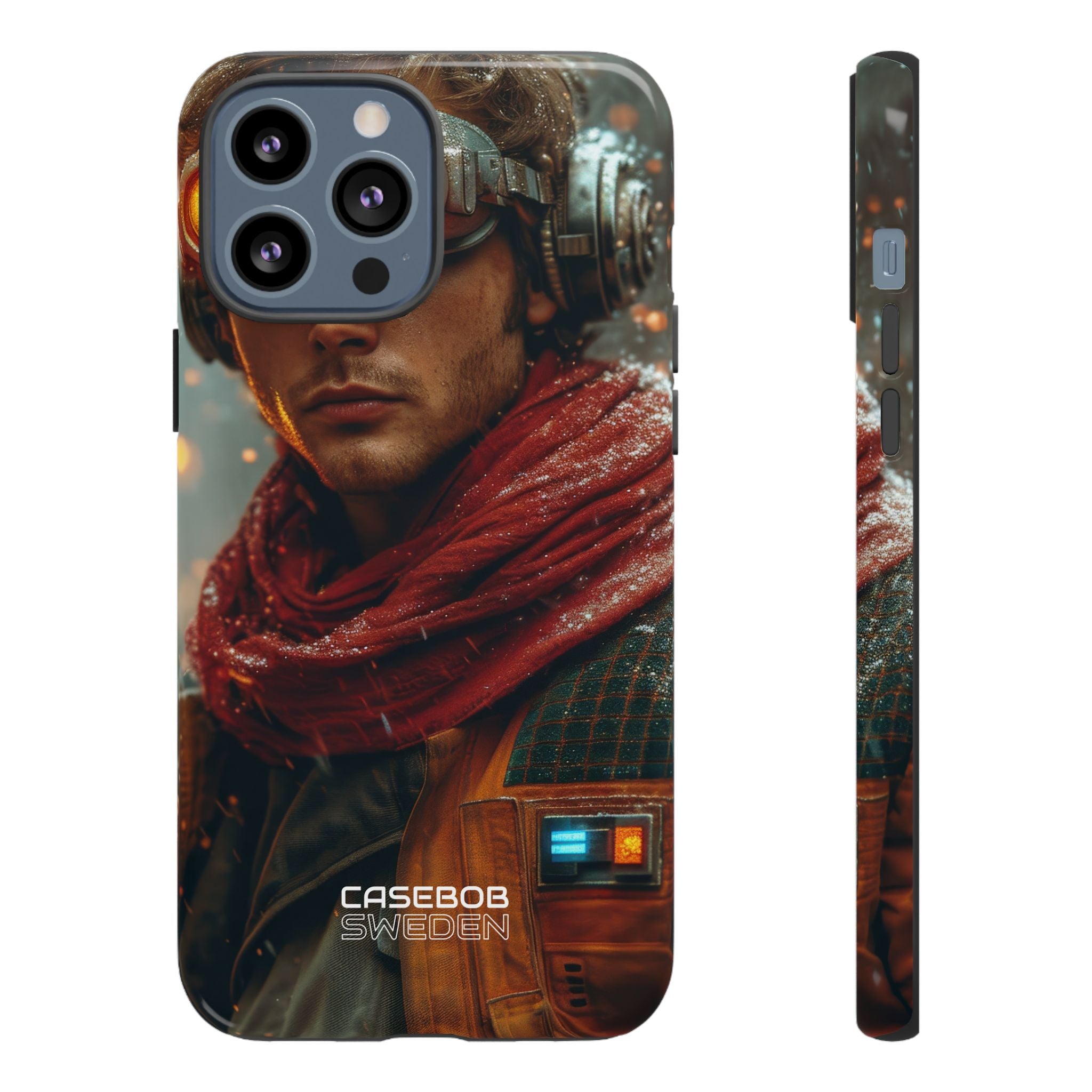 Futuristic Steampunk Explorer iPhone 13 - Tough