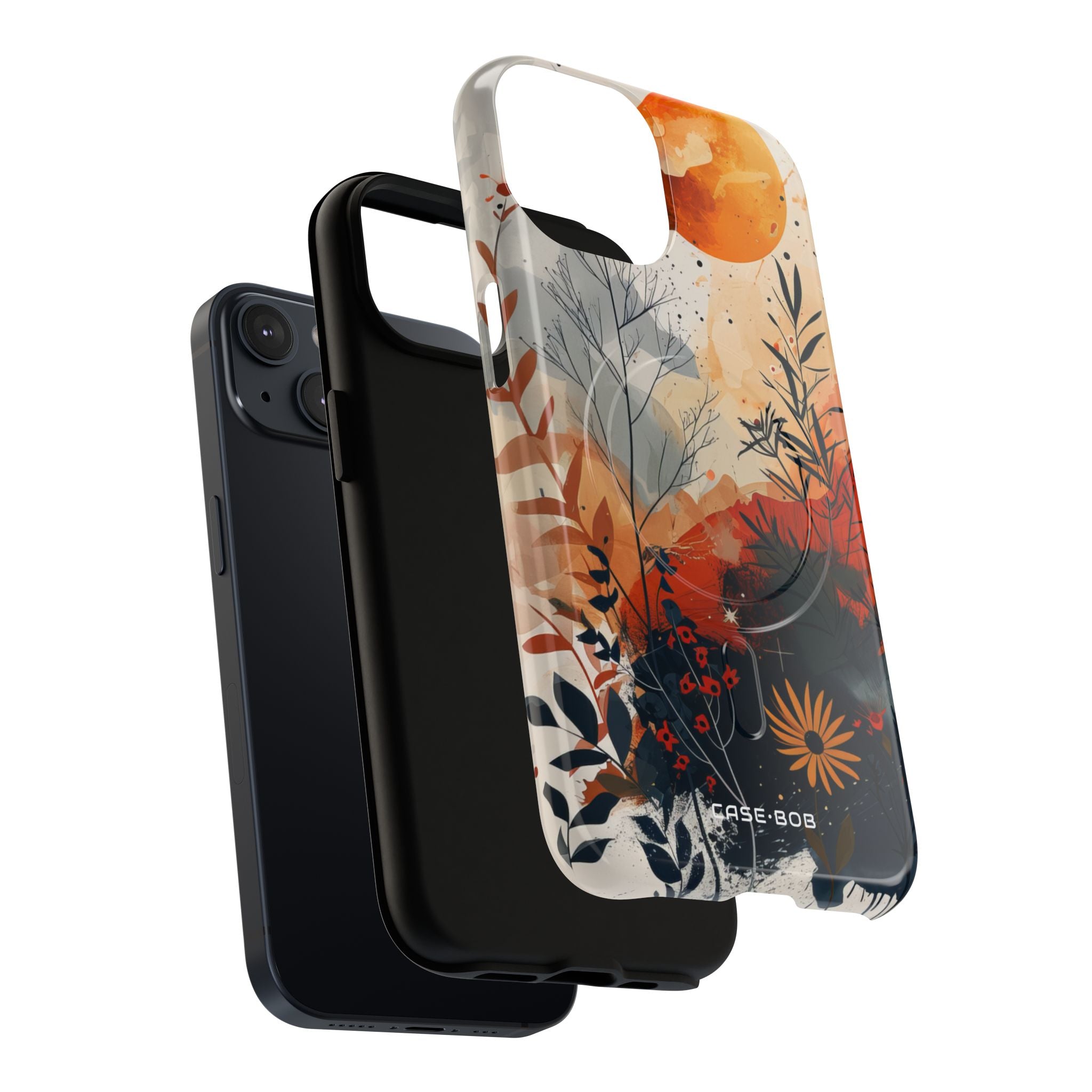 Orange Solstice iPhone 14 Case - Tough+