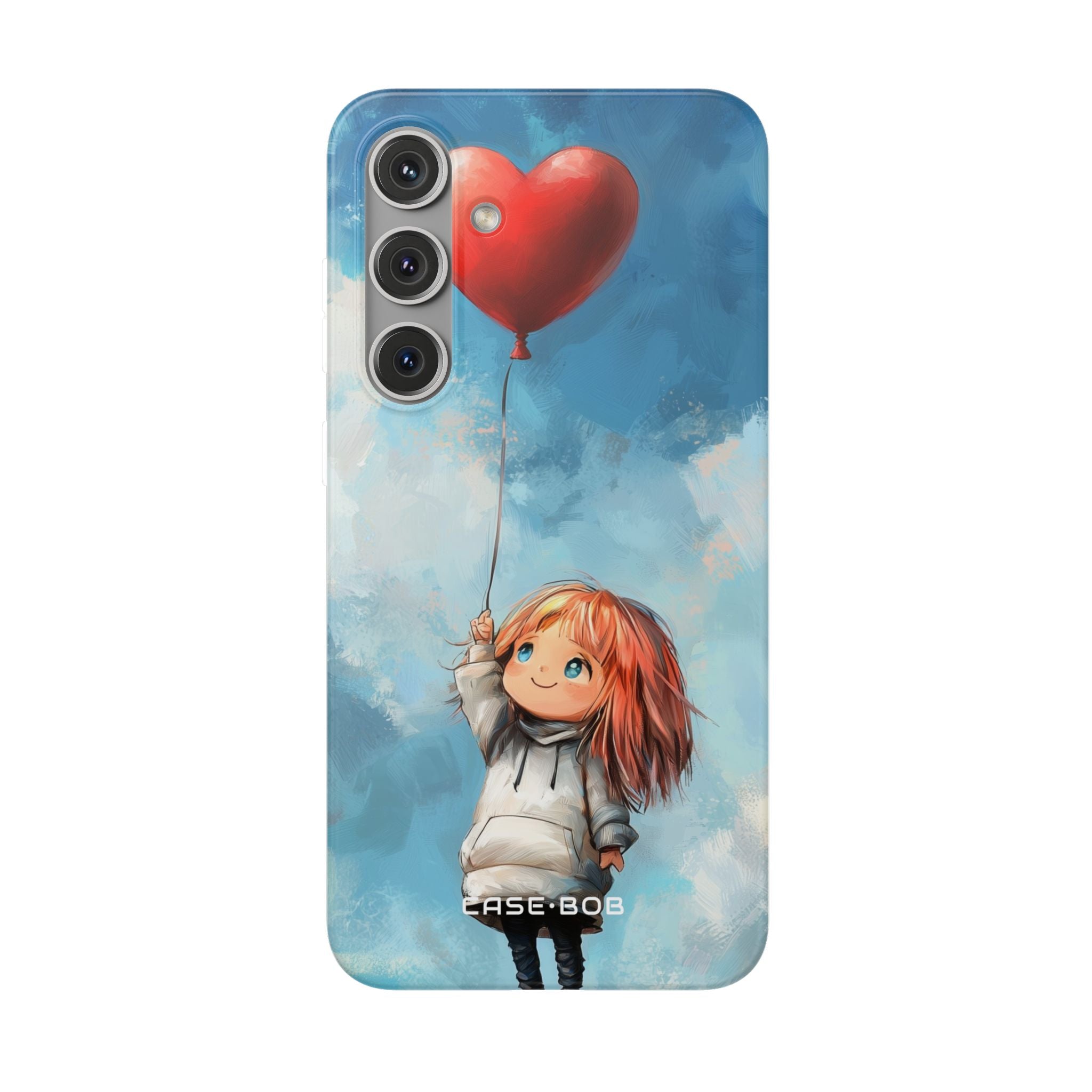 Heart Balloon Whimsy Samsung S24 Plus Case - Soft