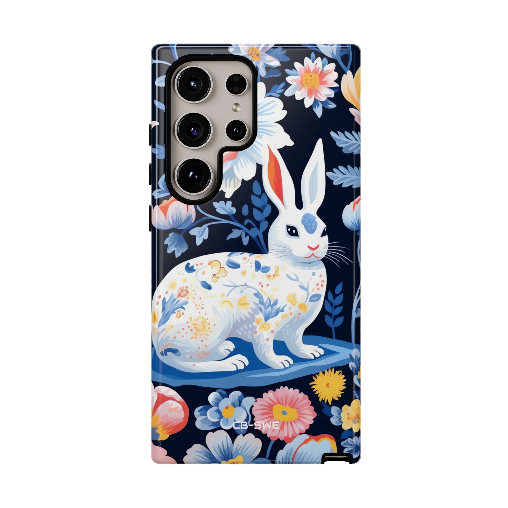 Floral Rabbit Dances - Samsung Case