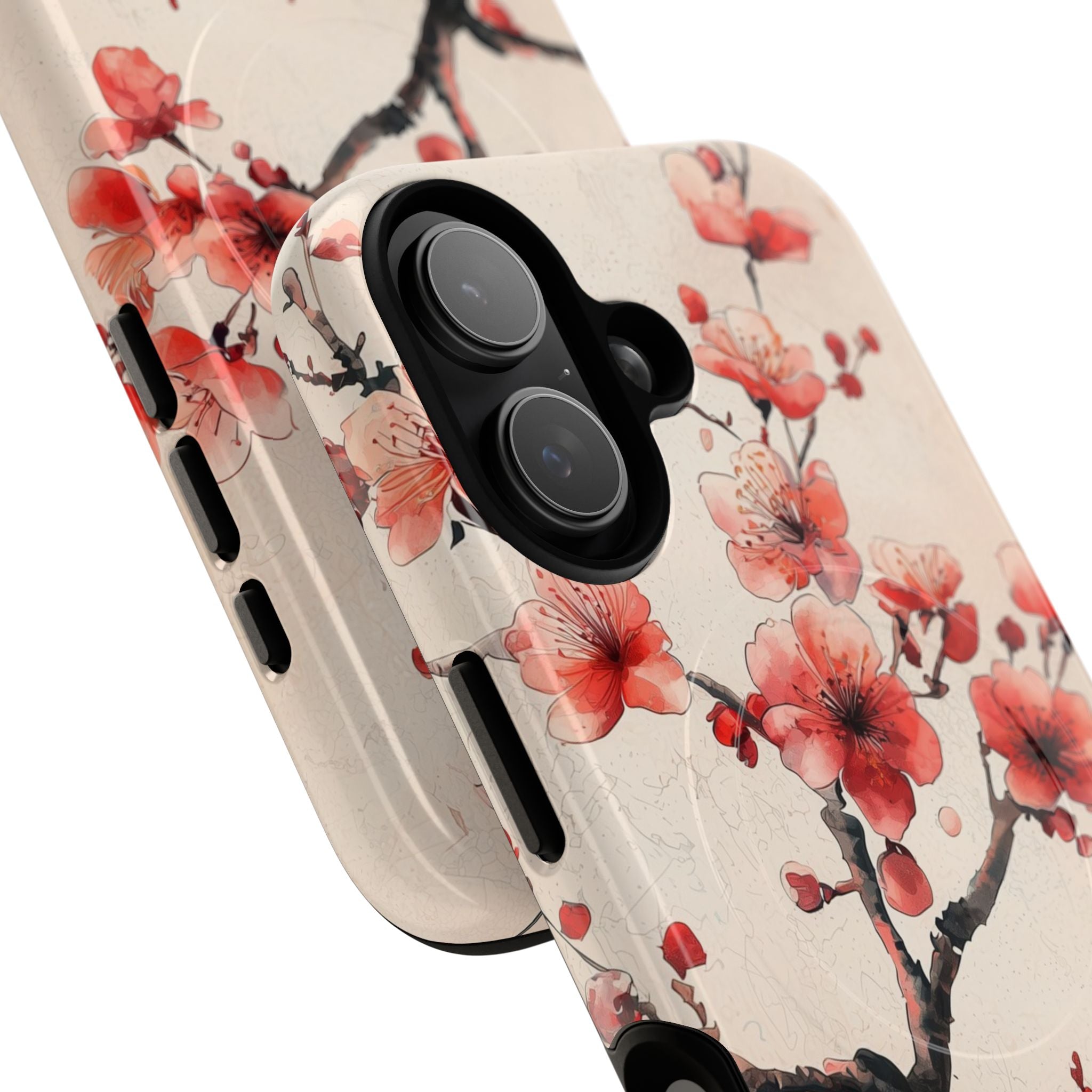 Blossom Shadow iPhone 17 Case - Tough+