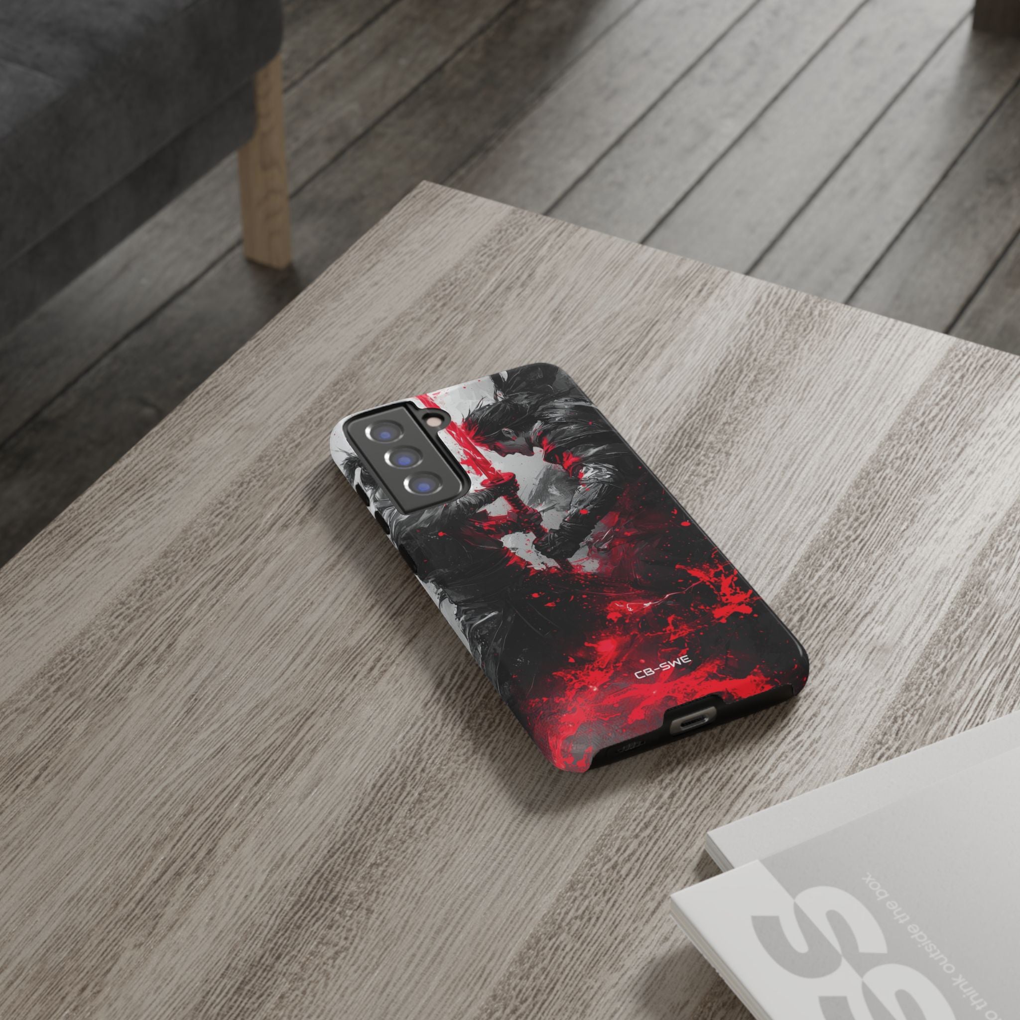Crimson Blade Clash - Samsung Case
