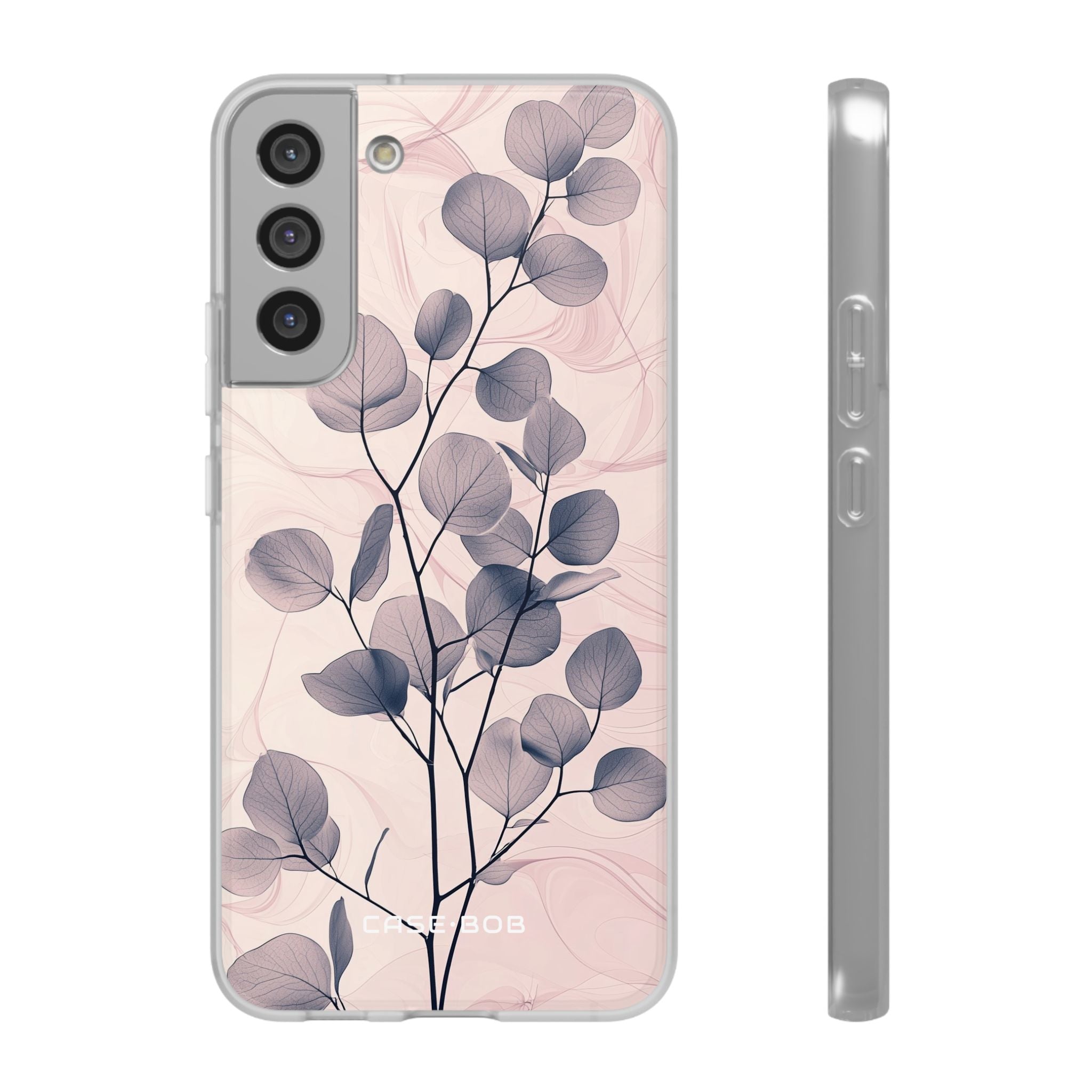 Veined Leaf Whisper Samsung S22 Plus Case - Soft