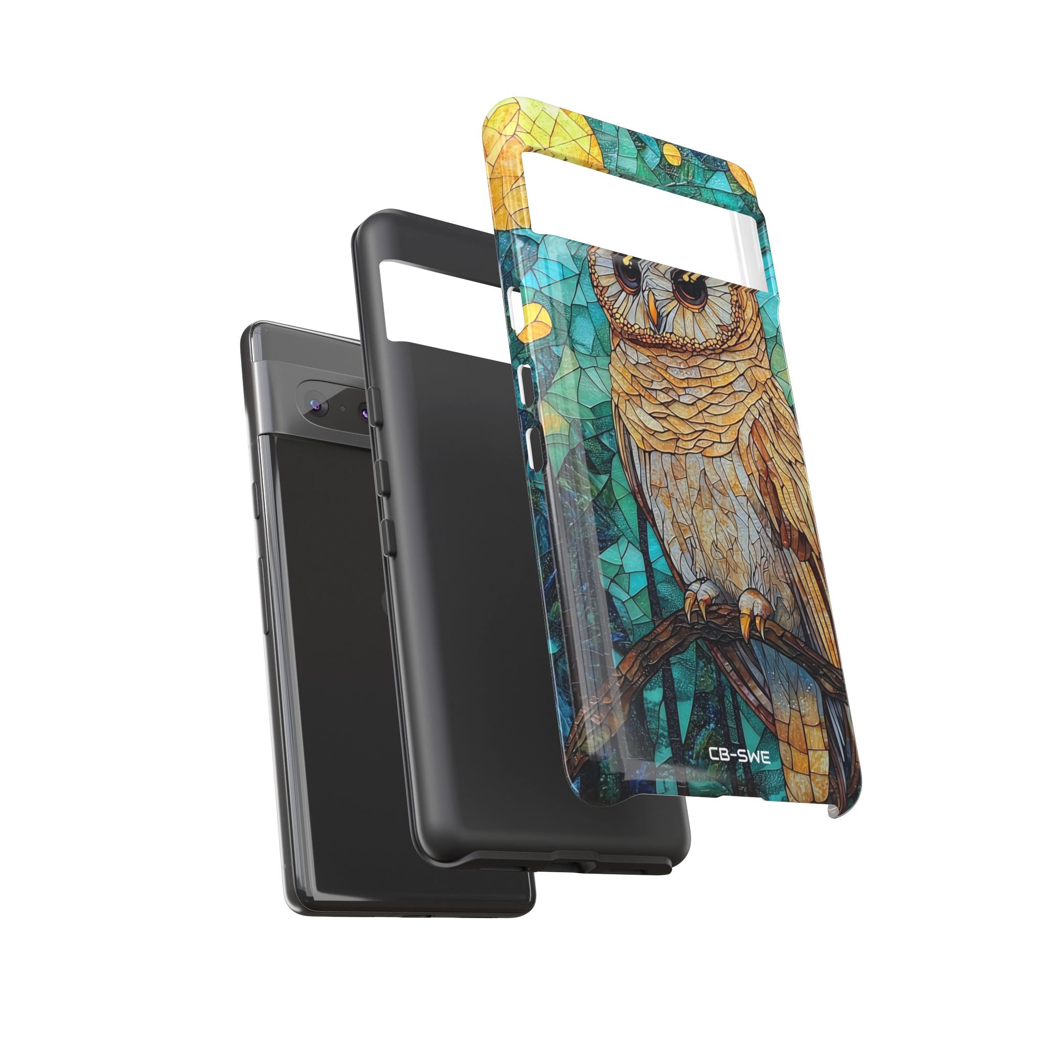 Celestial Owl Gaze - Google Pixel Case