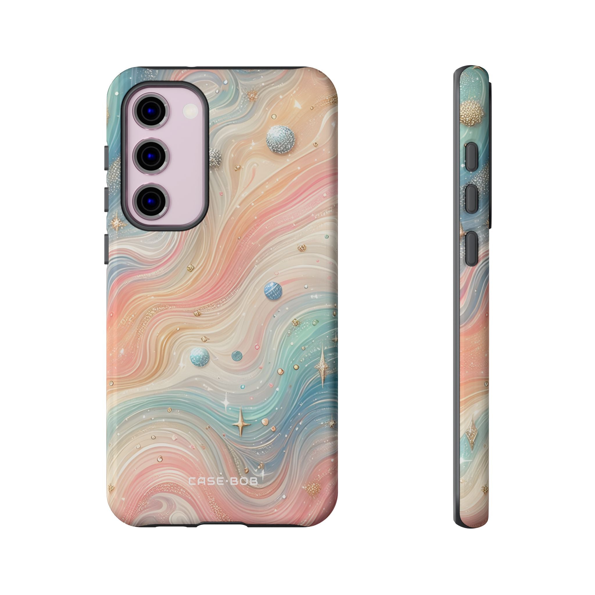 Iridescent Swirls Samsung S23 Plus Case - Tough