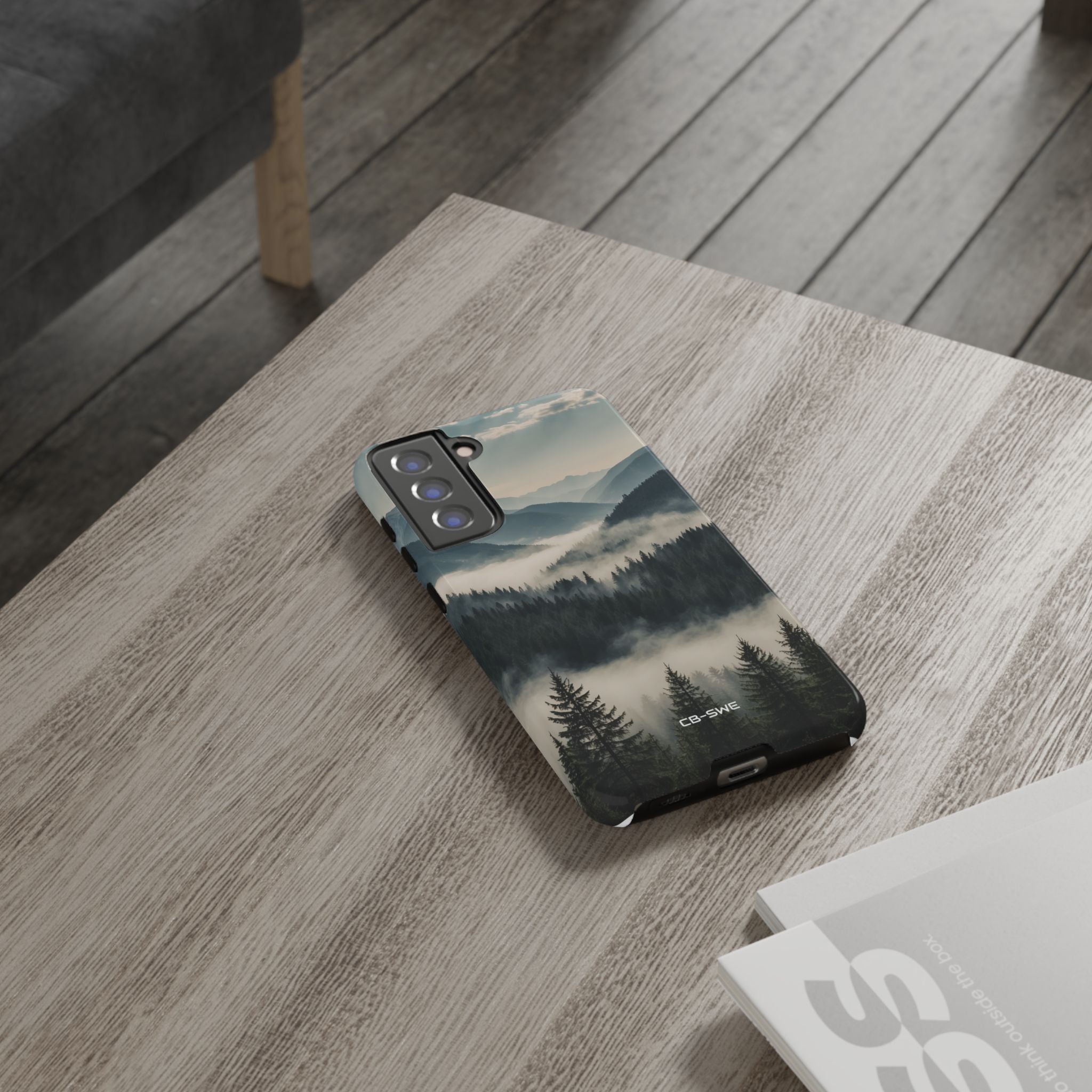 Misty Forest Embrace - Samsung Case